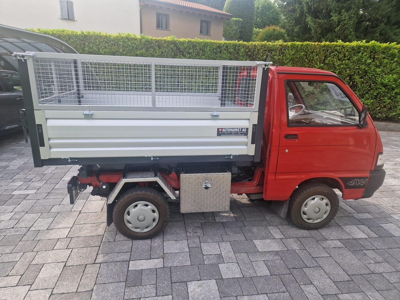 PIAGGIO Porter 1.3-16 4x4 - EX. Veicolo Esercito CH con SOLO KM. 3400 - PARI AL NUOVO !! - Ponte Ribaltabile 3 Lati "NUOVO"-image-6