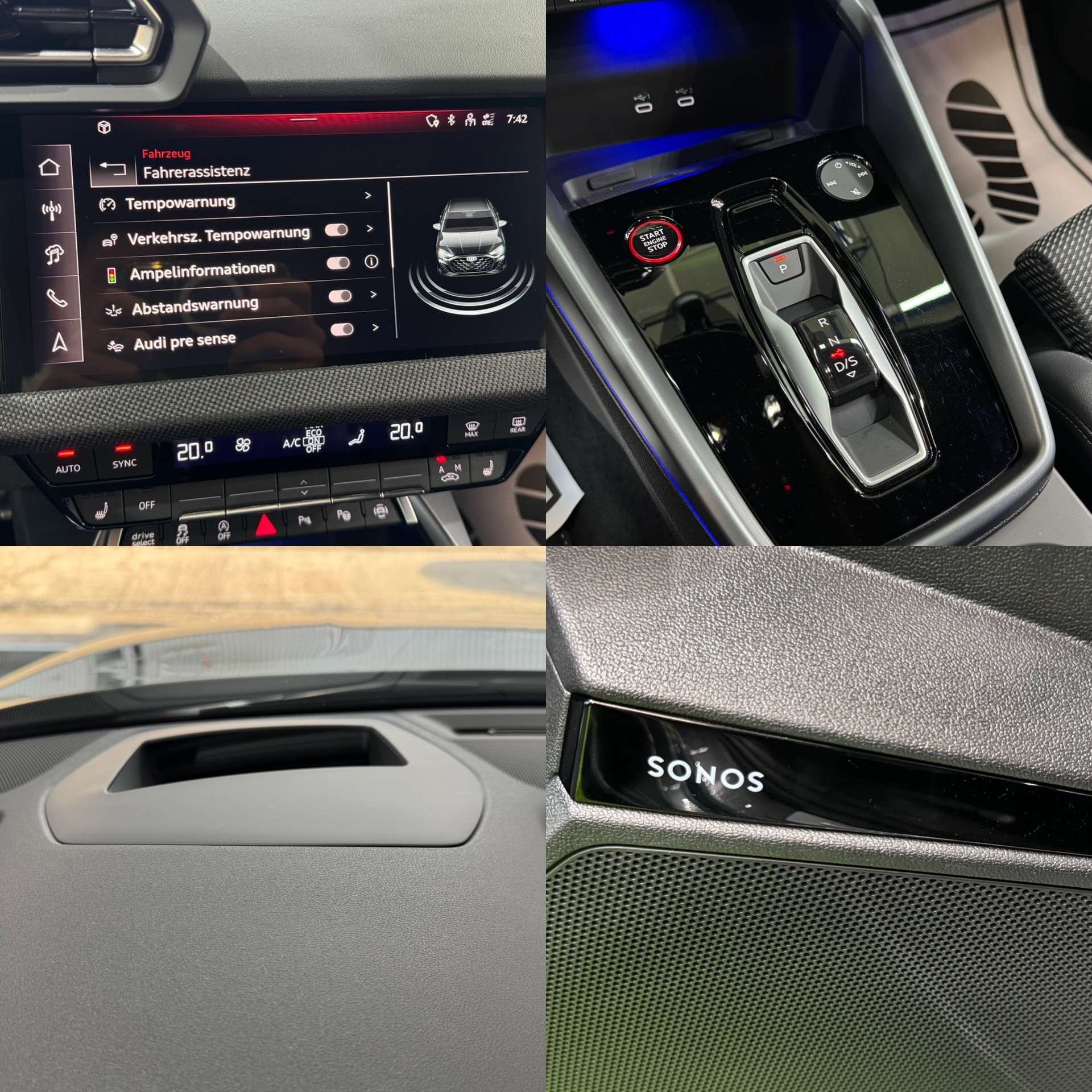 AUDI S3 Limousine TFSI quattro S-tronic * Facelift * SONOS * Garantie *-image-14