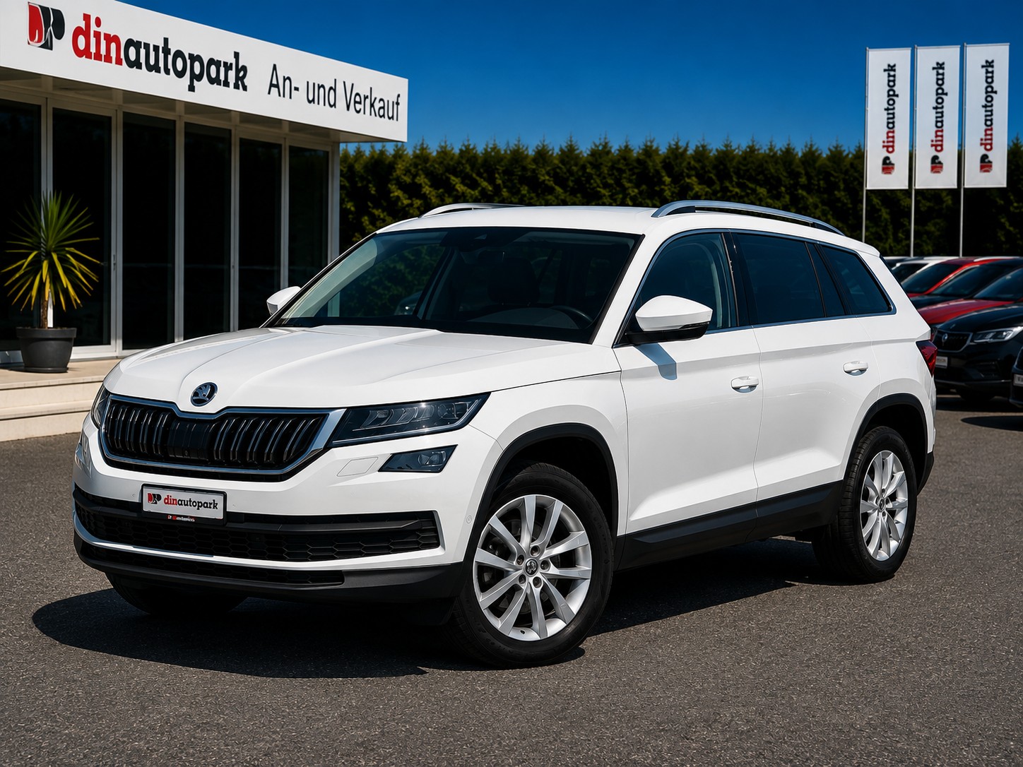 SKODA Kodiaq 2.0 TDI SCR Style 4x4 DSG * CH-Fahrzeug * Ab Service inkl. Zahnriemen + WP * Frisch ab MFK *