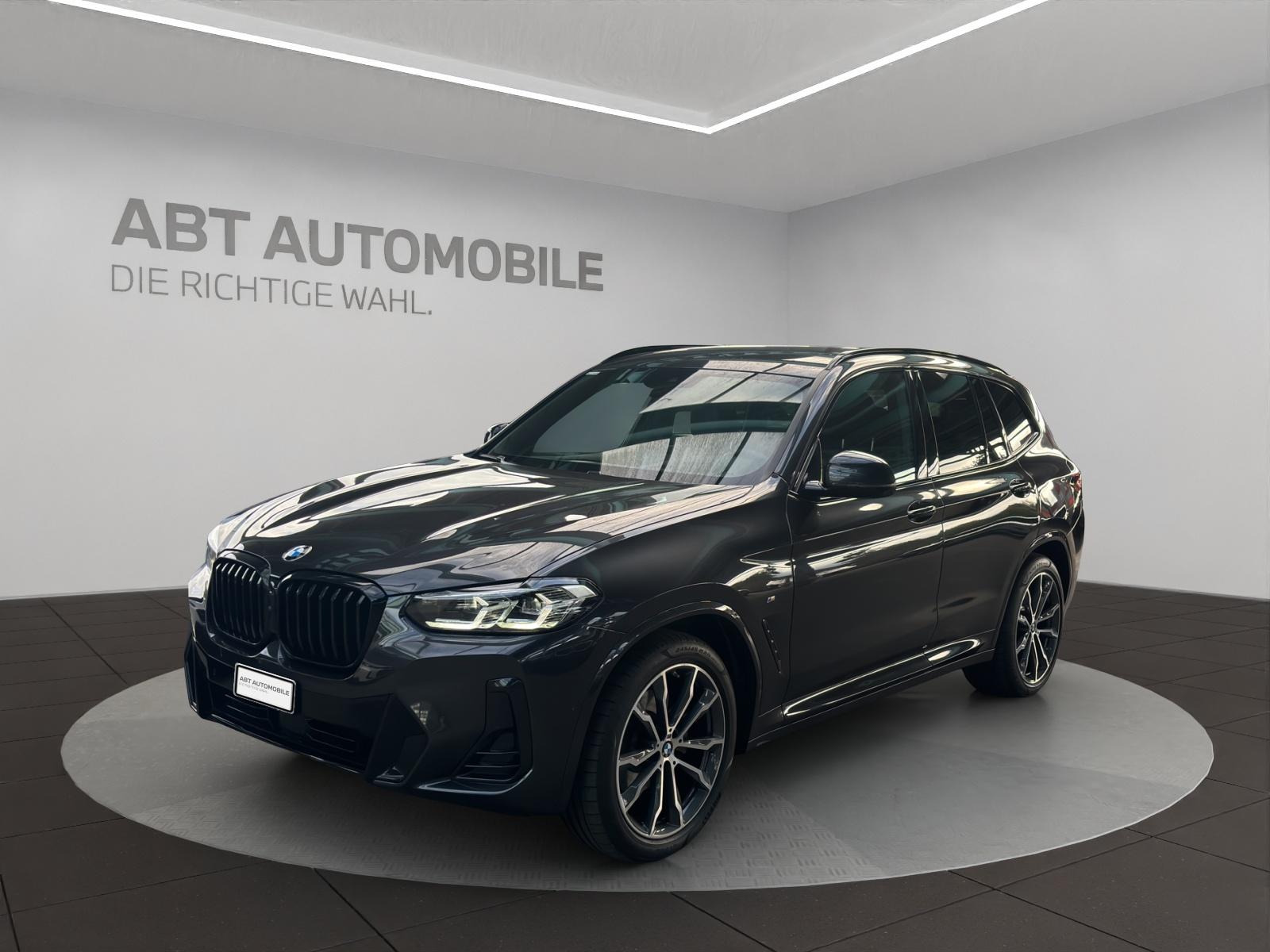BMW X3 20d xDrive paddles