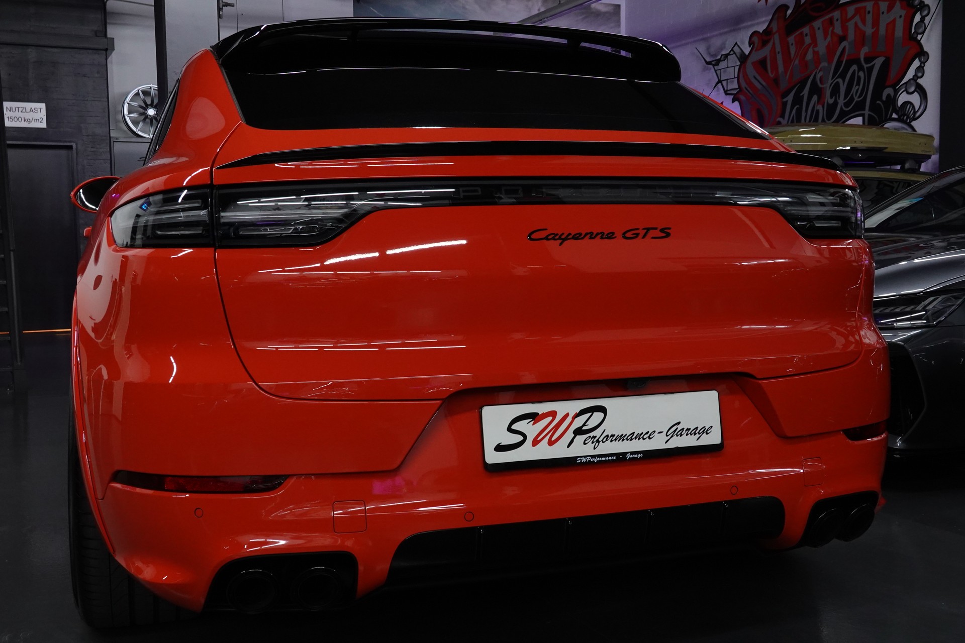 PORSCHE CAYENNE GTS COUPE 5-PLÄTZER PTS LAVA ORANGE CH-FZ 22"ALUS. ON TOP-image-15
