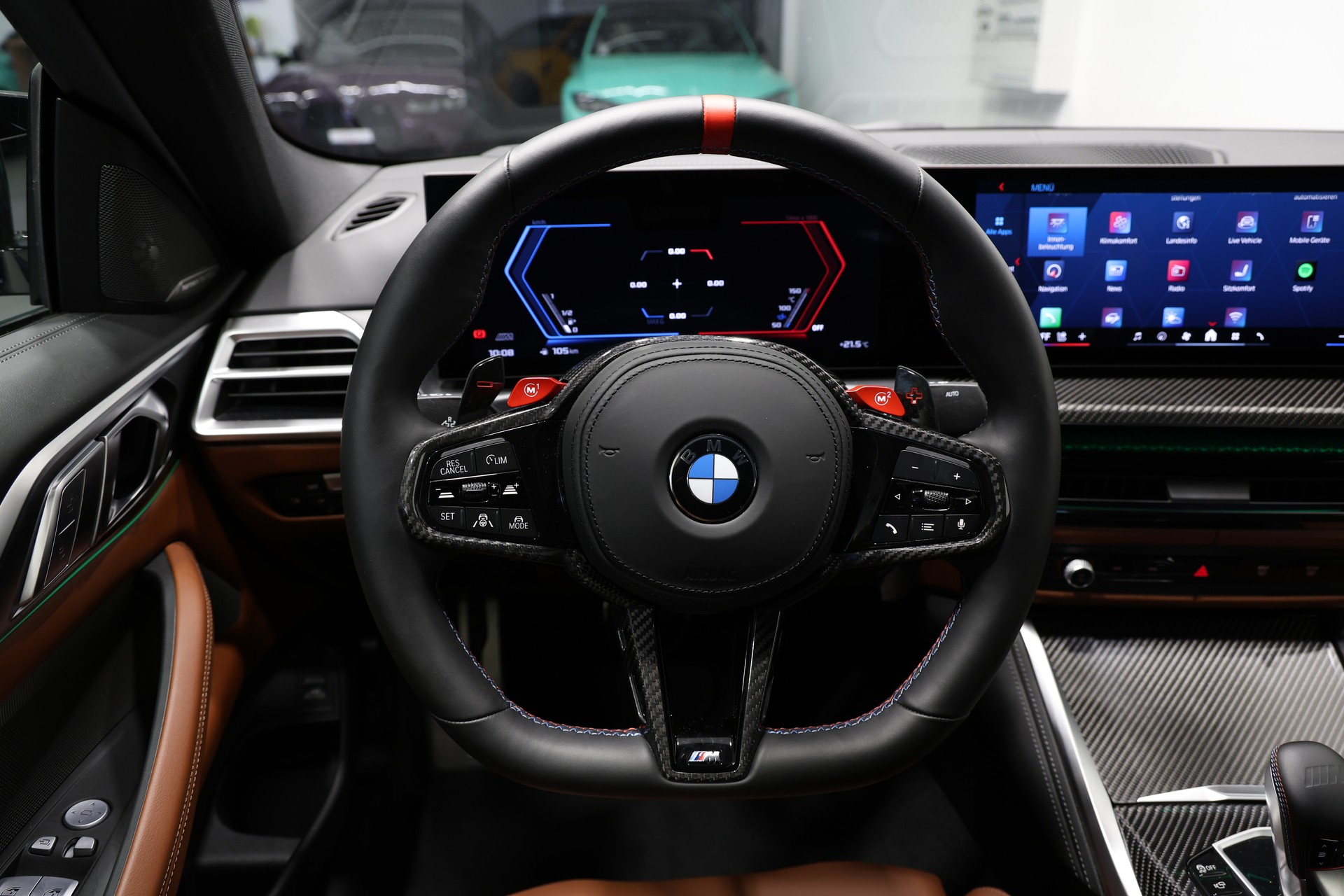BMW M4 Coupé Competition LCI *Sonderlackierung Bostongreen*BMW Werksgarantie bis 03.2028*-image-22
