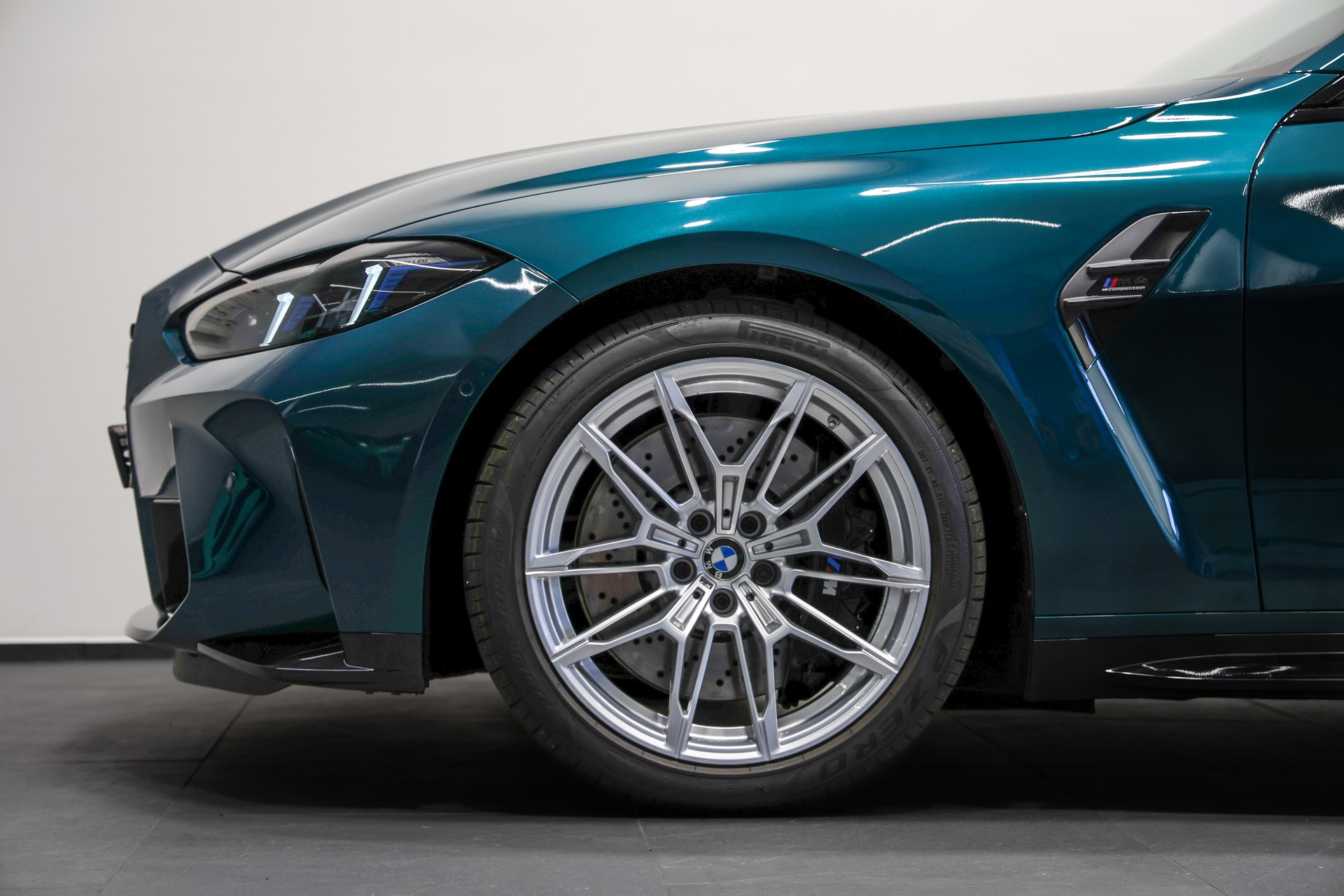 BMW M4 Coupé Competition LCI *Sonderlackierung Bostongreen*BMW Werksgarantie bis 03.2028*-image-14