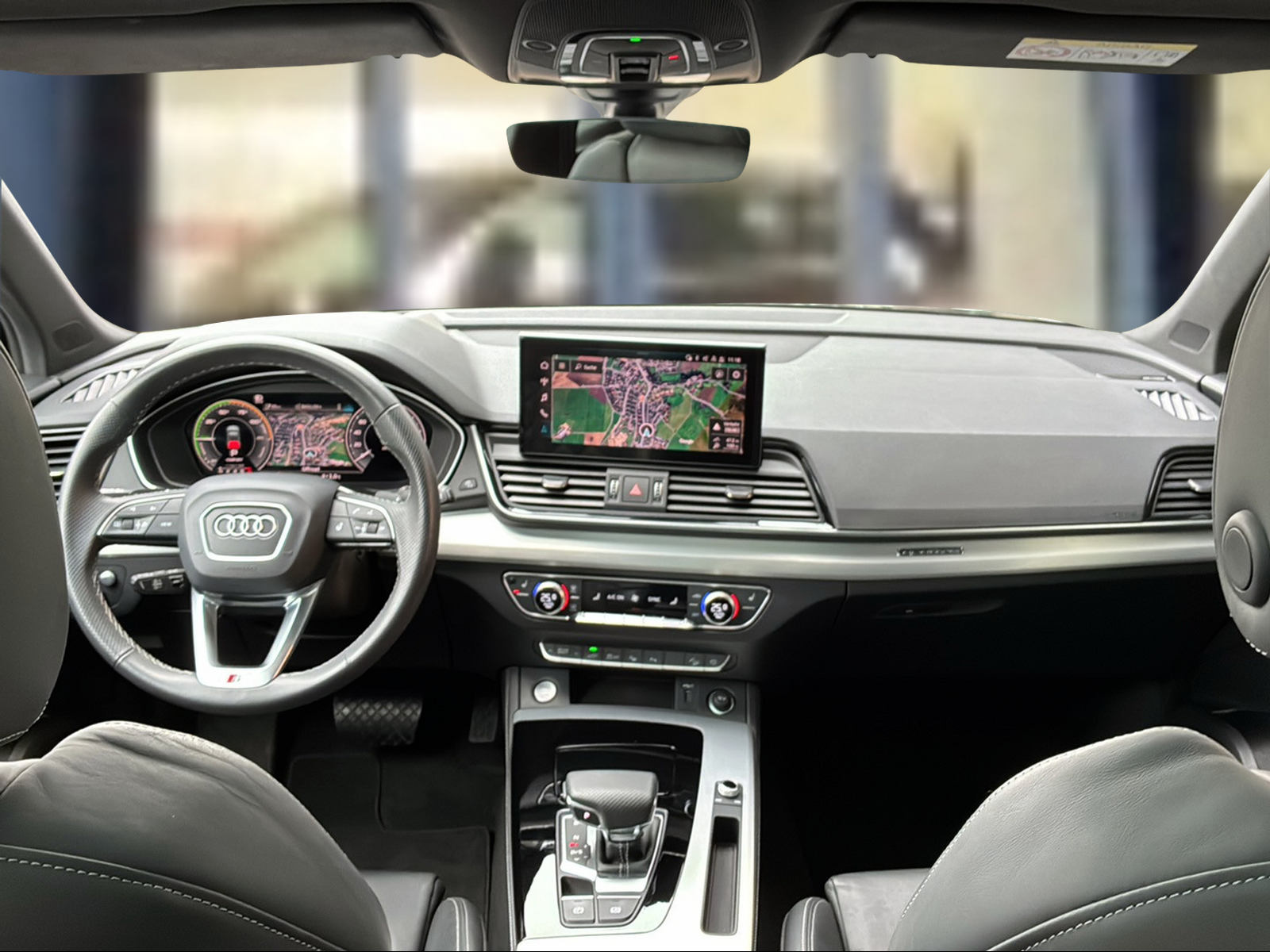 AUDI Q5 Sportback 50 TFSI e PHEV S line quattro S-tronic Daytonagrau Perleffekt-image-6