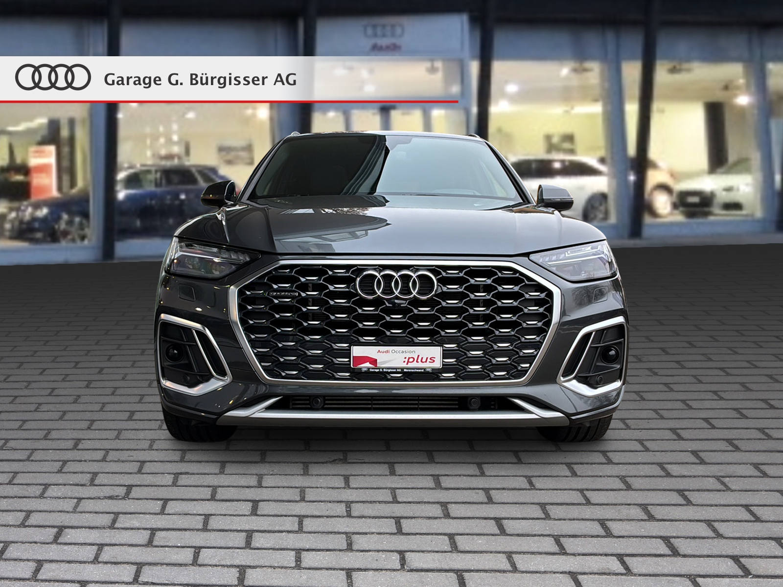AUDI Q5 Sportback 50 TFSI e PHEV S line quattro S-tronic Daytonagrau Perleffekt-showroom-element-1