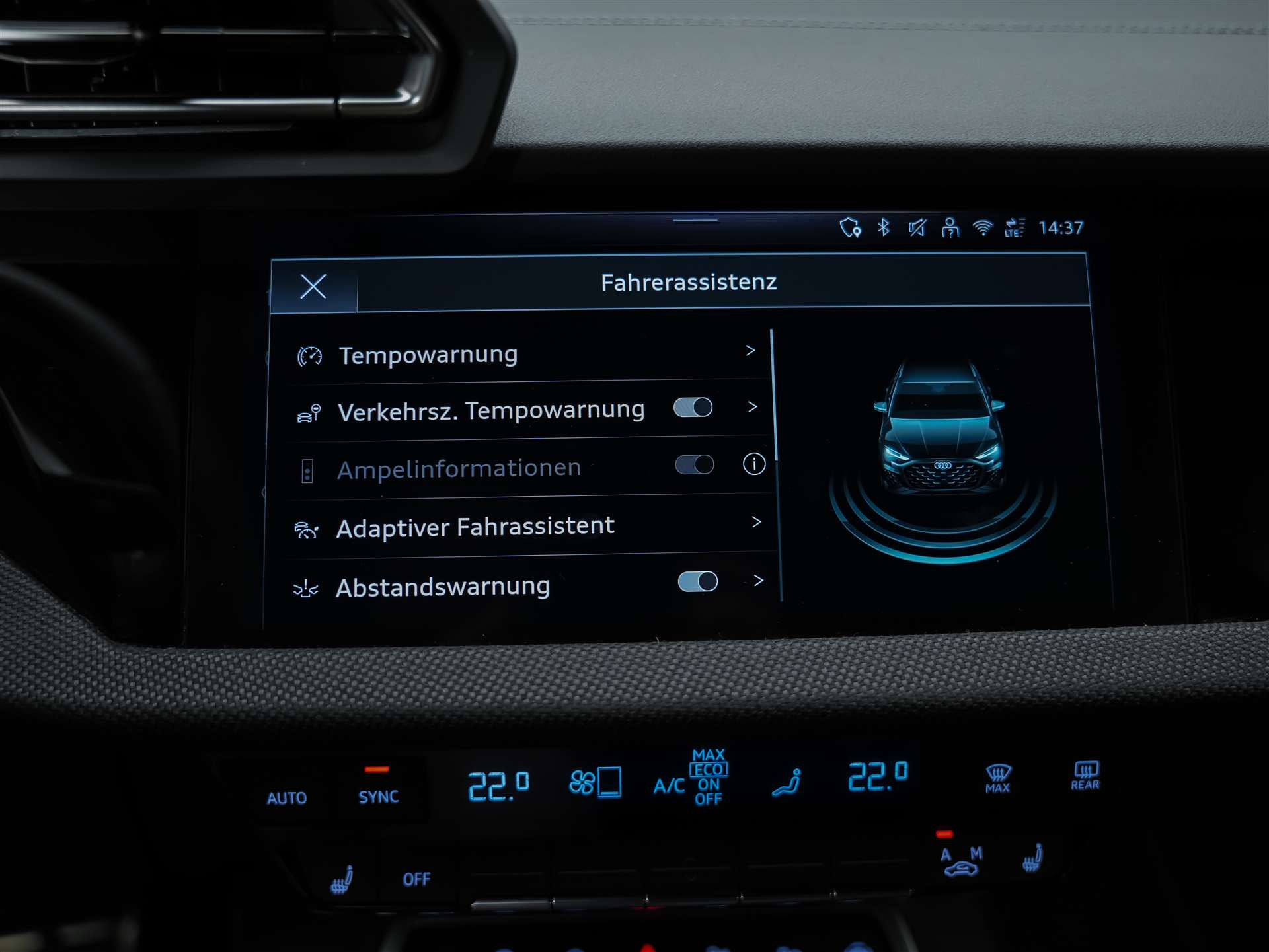 AUDI S3 Sportback TFSI quattro S-tronic *Werksgarantie*Abstandsregler*Parkassistent*-image-34