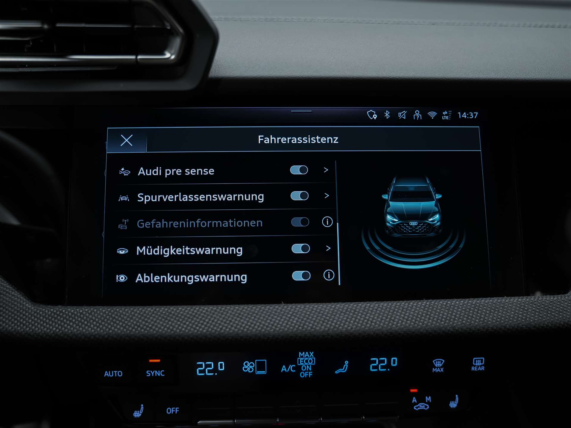AUDI S3 Sportback TFSI quattro S-tronic *Werksgarantie*Abstandsregler*Parkassistent*-image-35