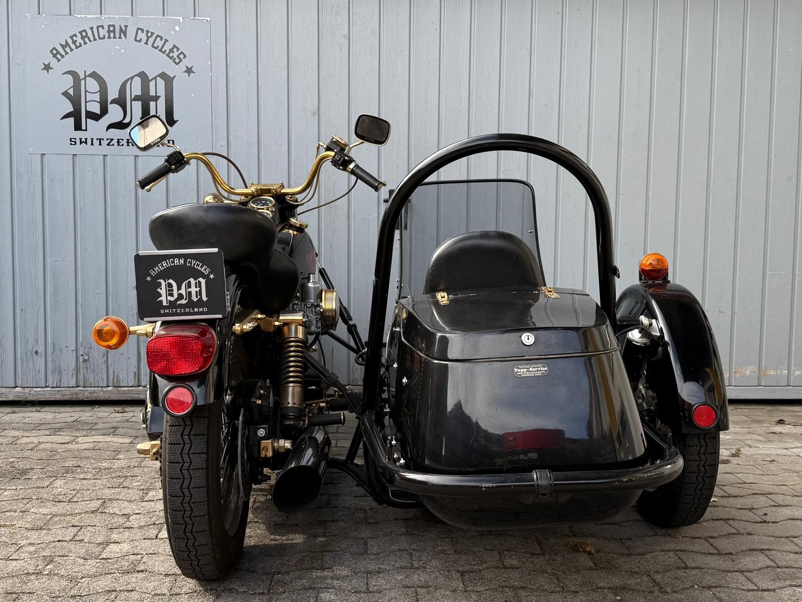 HARLEY-DAVIDSON Seitenwagen Shovelhead-image-3
