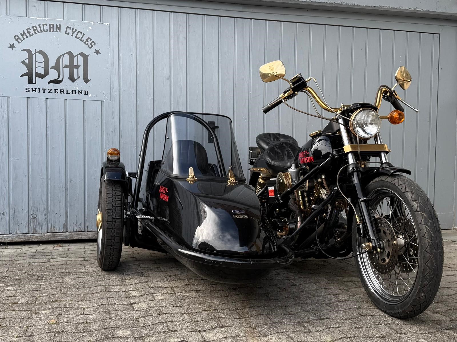 HARLEY-DAVIDSON Seitenwagen Shovelhead-image-9