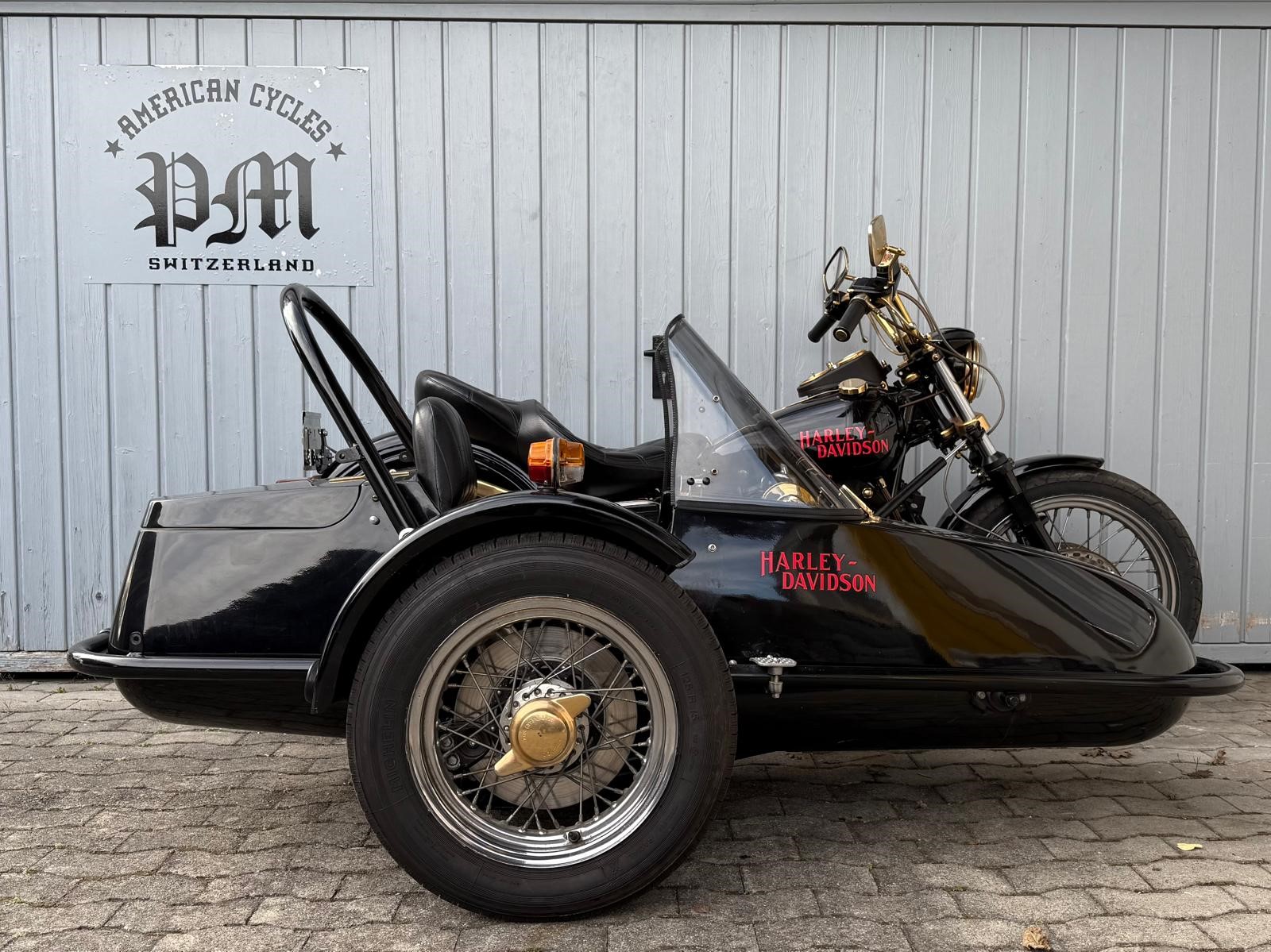 HARLEY-DAVIDSON Seitenwagen Shovelhead