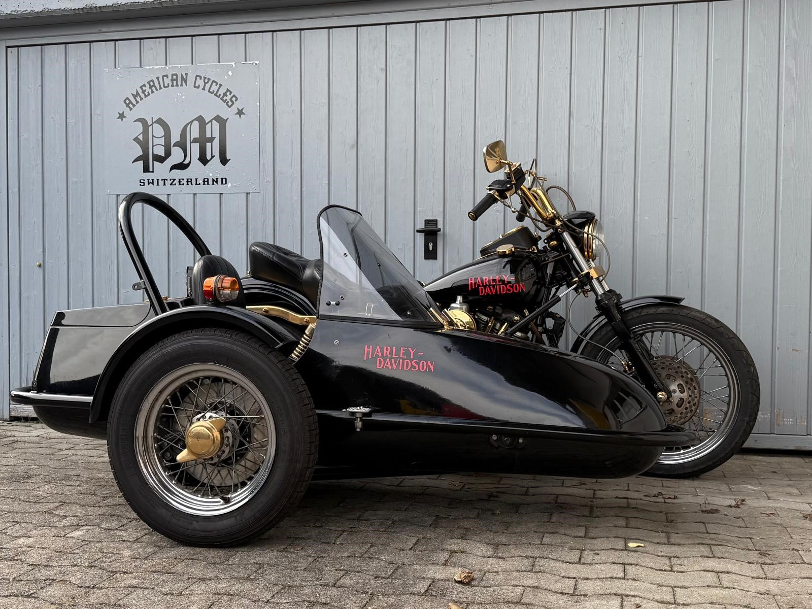 HARLEY-DAVIDSON Seitenwagen Shovelhead-image-11