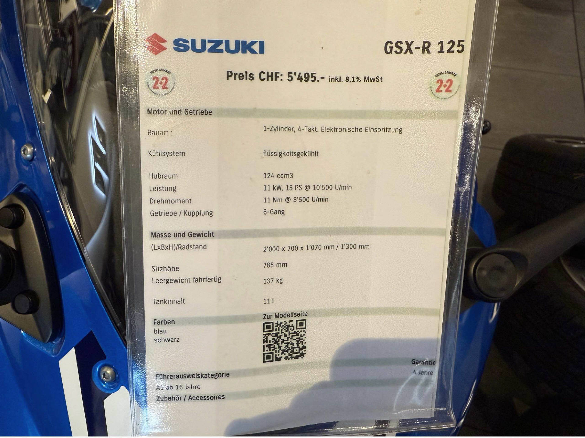 SUZUKI GSX 125 R L7-M0-image-4