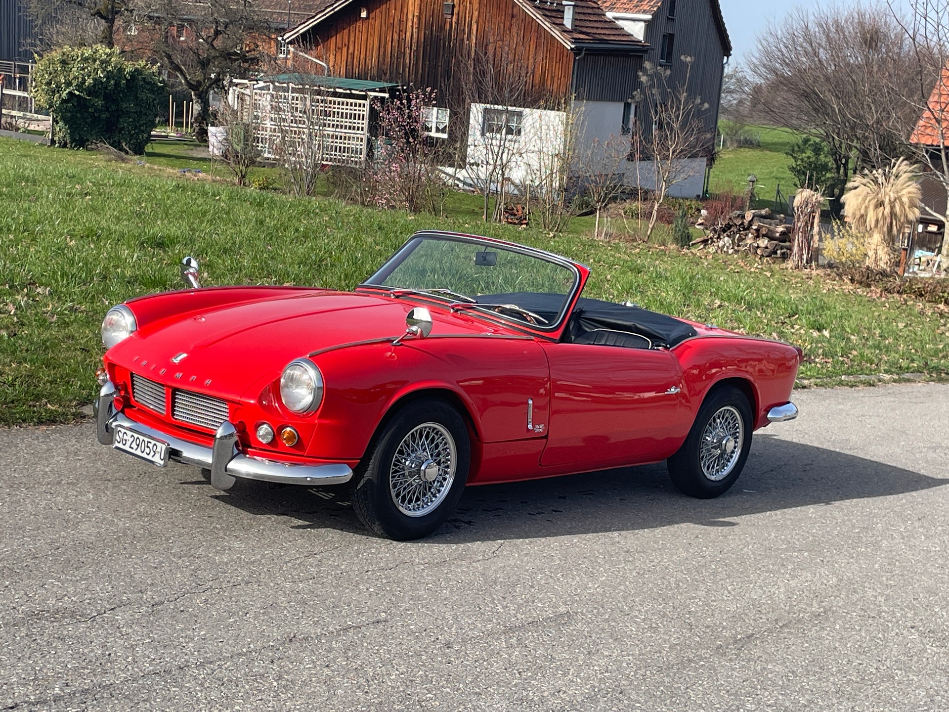 TRIUMPH Spitfire MKI - FRAME-OFF-image-1