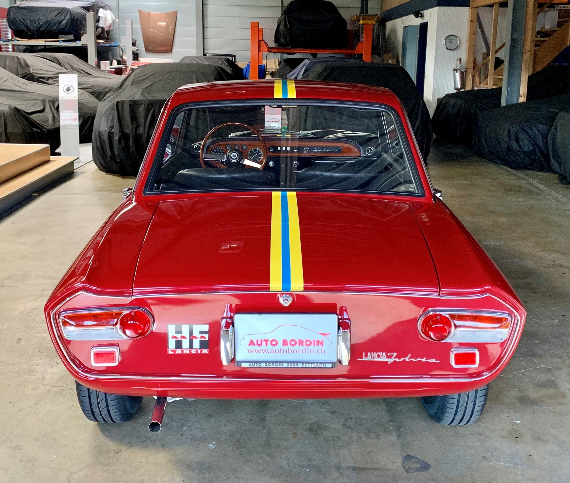 LANCIA FULVIA Rallye 1.2 HF Komplettrestauration - Nut & Bolt Restoration (Coupé)-image-7