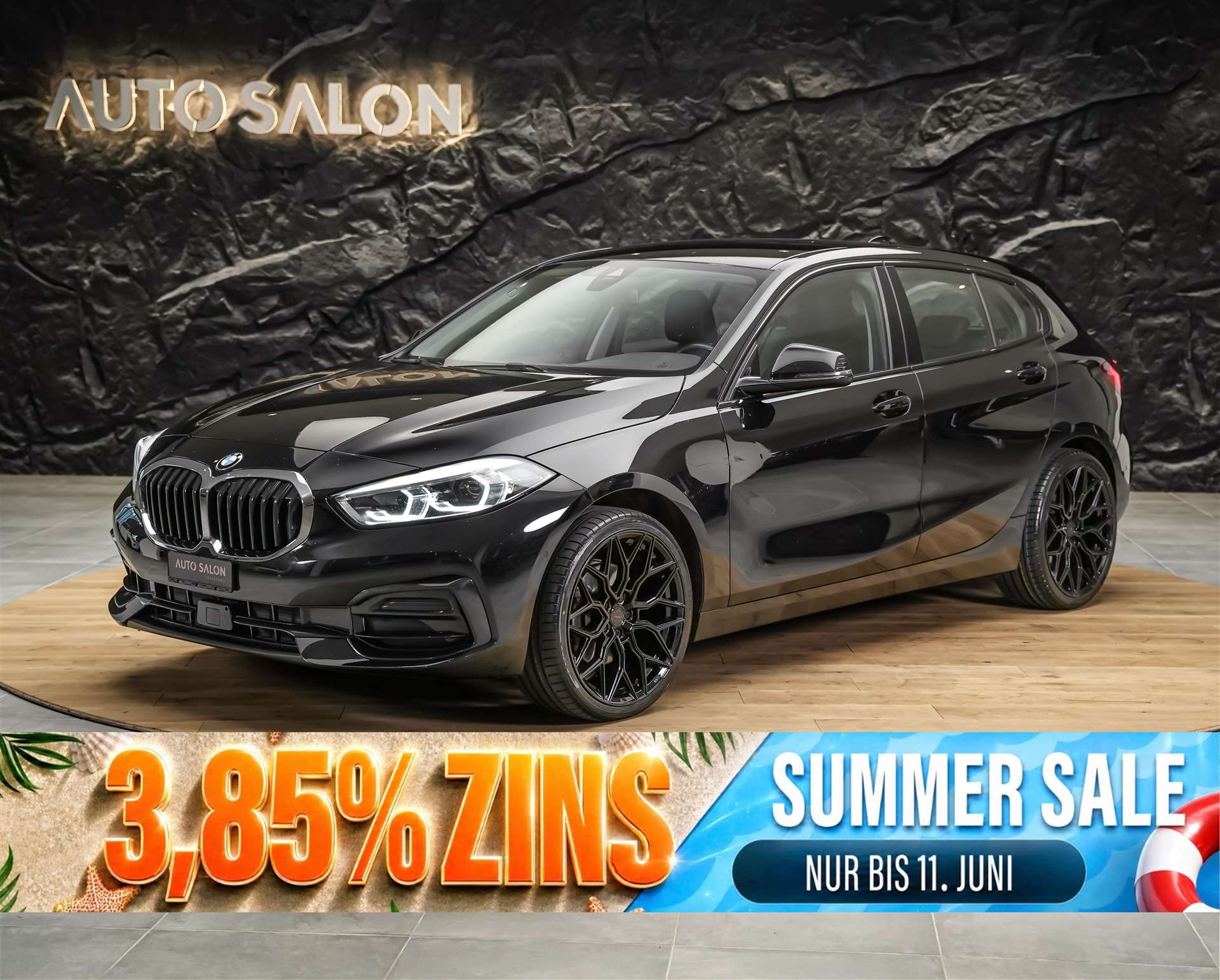 BMW 118i Sport Line Steptronic *CH Auto*19" Felgen*Harman/Kardon*