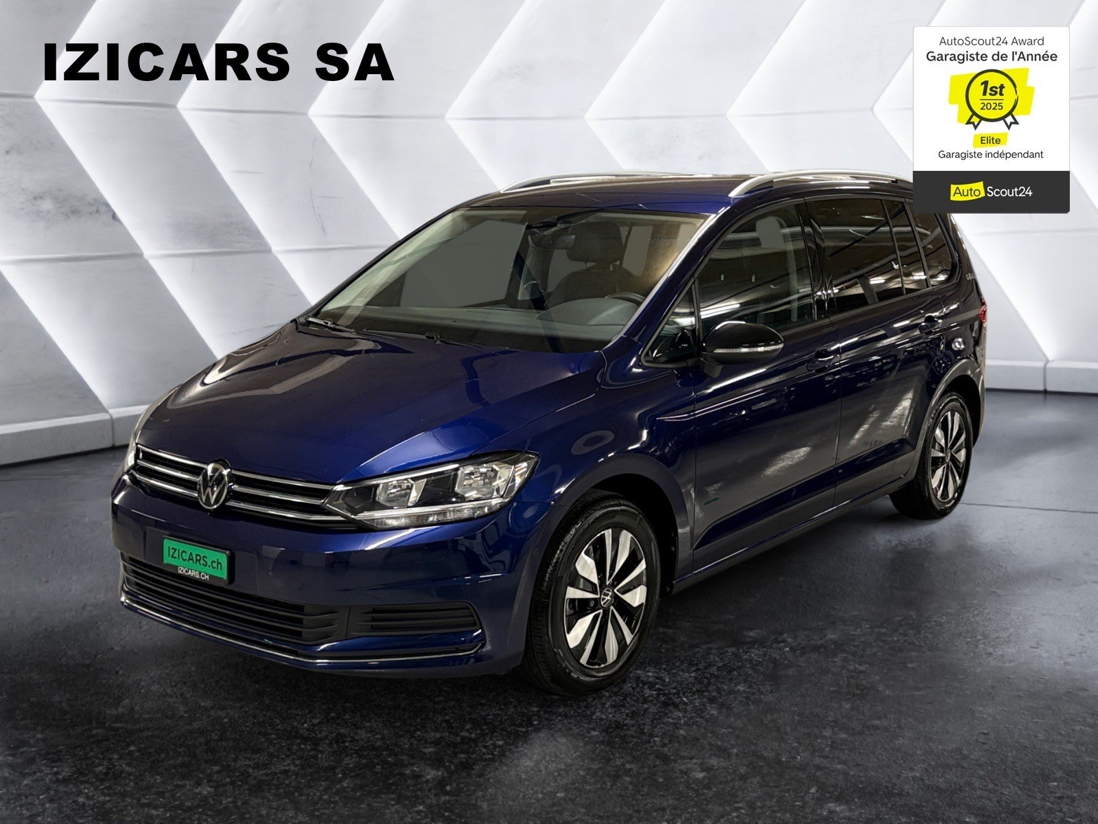VW Touran 1.5 TSI EVO Comfortline DSG / 7 Places / Caméra de recul / Attelage / Garantie 5 ans ou 100'000 kms / 8 roues