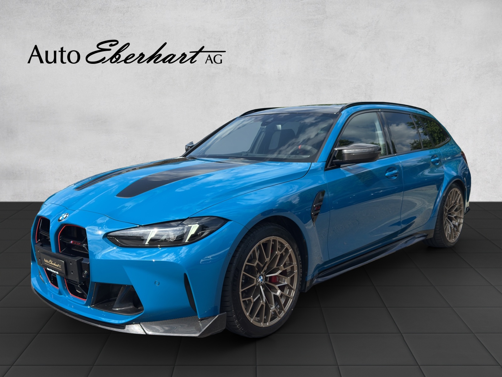 BMW M3 CS Touring xDrive Laguna Seca blue