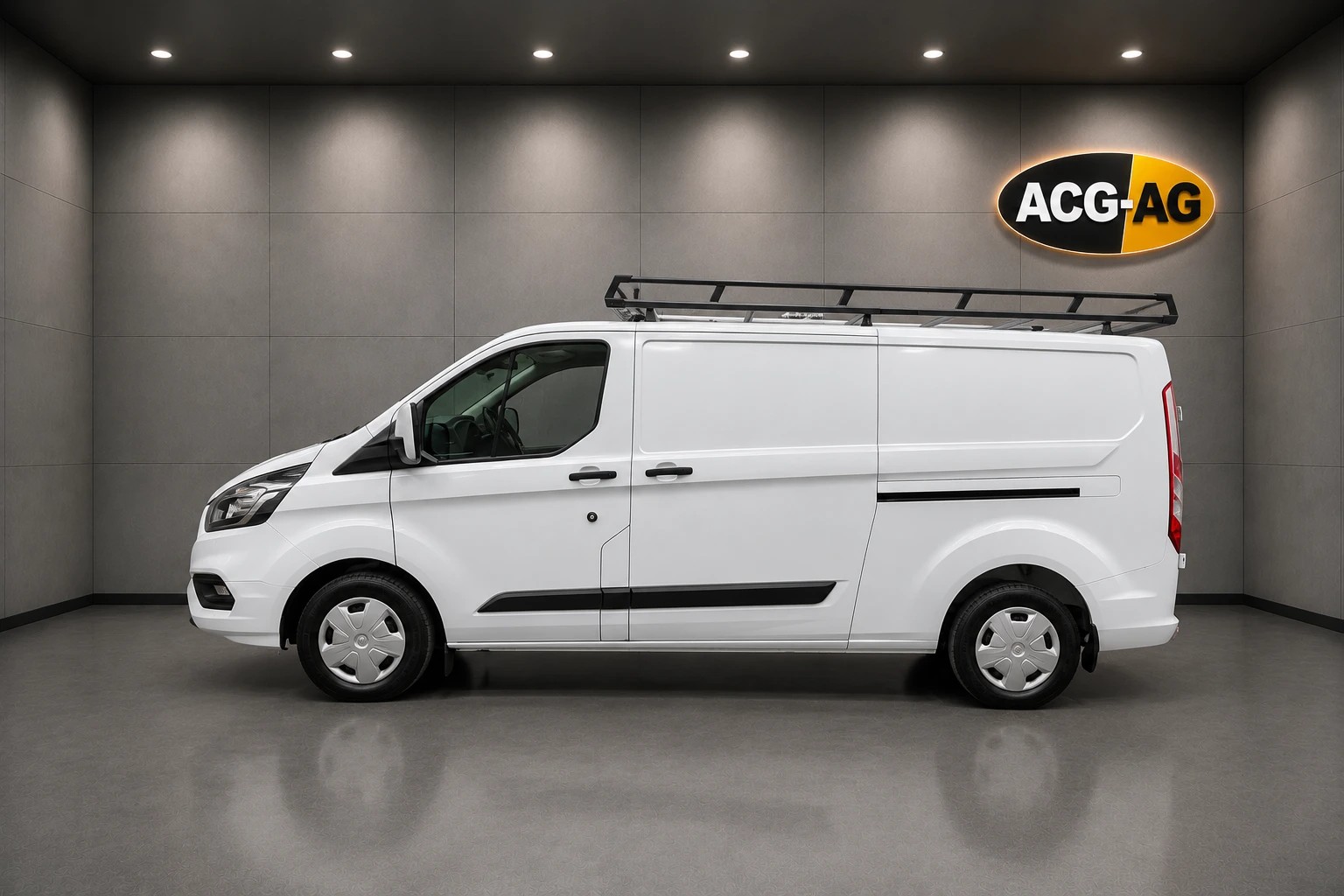 FORD Transit Custom Van 300 L2H1 Limited A ** 130 PS ** 3-Plätzer ** Sortimo ** Anh-Kupplung, 1650kg ** Dachträger ** Modell 2023 **-showroom-element-3