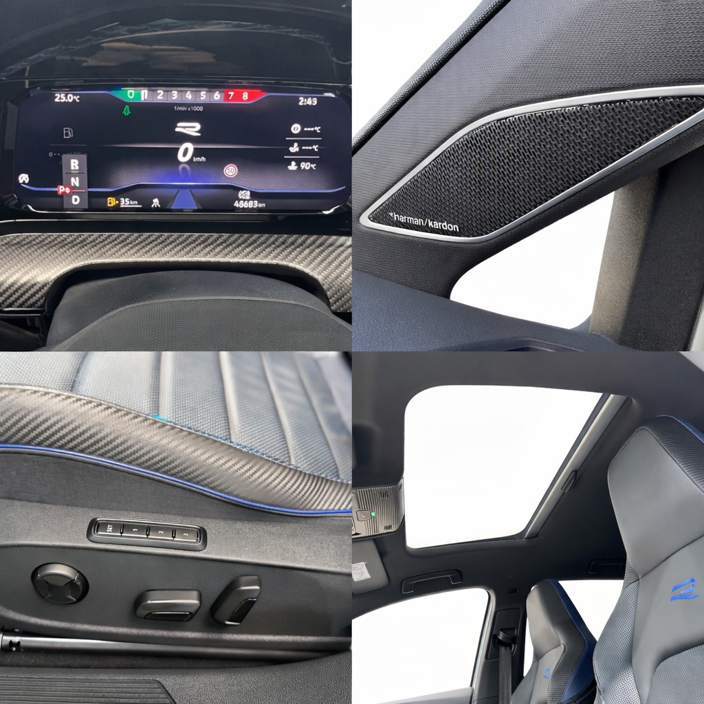 VW Golf 2.0 TSI R DSG 4Motion R 20 Years * Panorama-Glasdach * Leder *-image-15