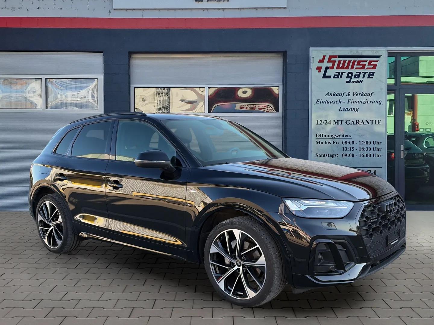AUDI Q5 40 TDI Black Edition quattro S-tronic S line mit Werksgarantie & AHK + B&O Soundsystem-showroom-element-1