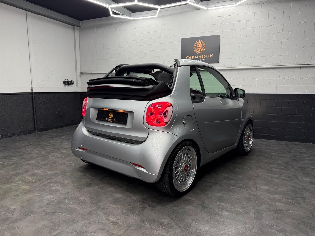 SMART fortwo twinmatic | 90 PS | Brabus Heckleuchten | Evil eyes Limitiert | BBS Wheels | H&R Federn-image-9