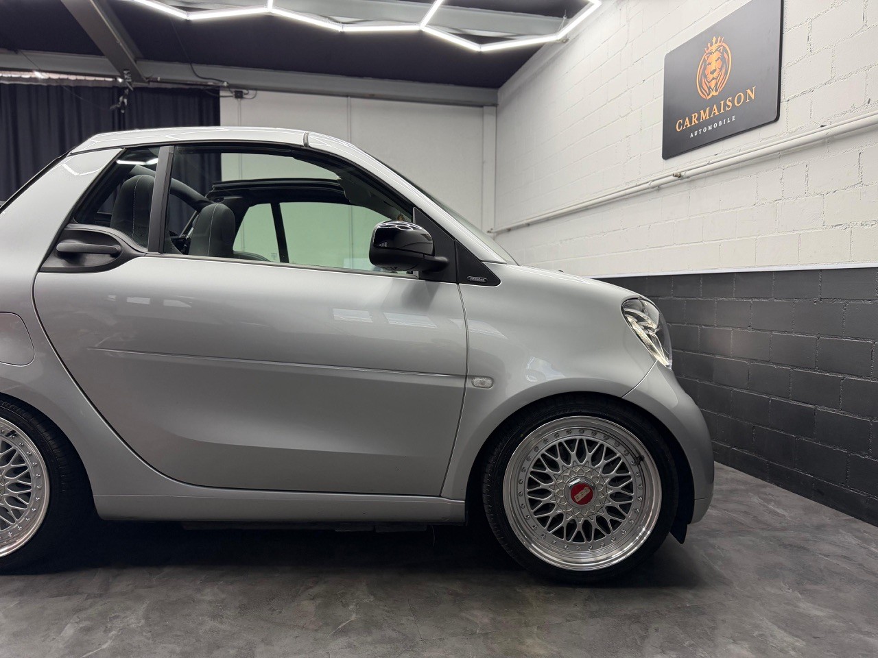 SMART fortwo twinmatic | 90 PS | Brabus Heckleuchten | Evil eyes Limitiert | BBS Wheels | H&R Federn-image-10