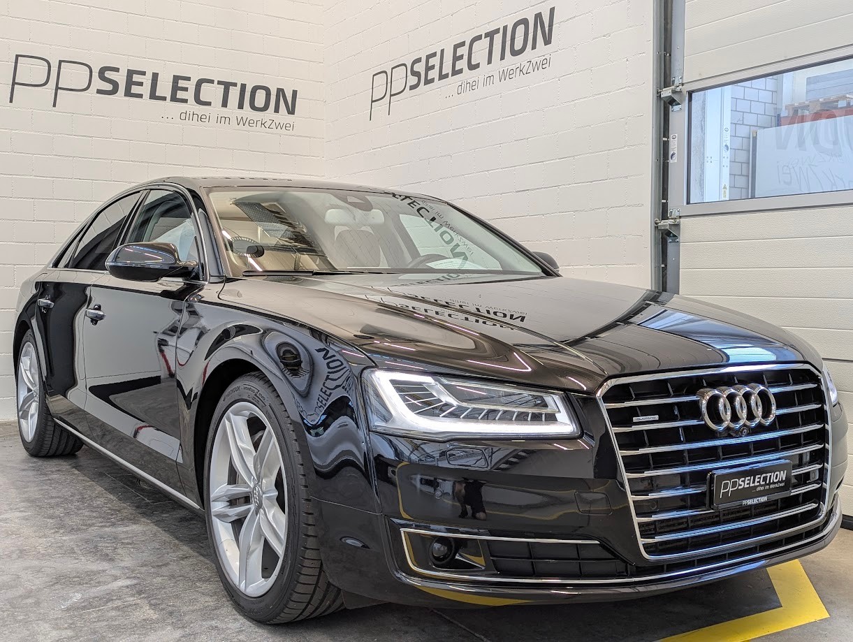 AUDI A8 3.0 V6 TDI quattro T-Tronic*CH-AUTO 12MT GAR FACELIFT MATRIX SOFTCLOSE LUFT 360CAM LEDER NAVI UVM