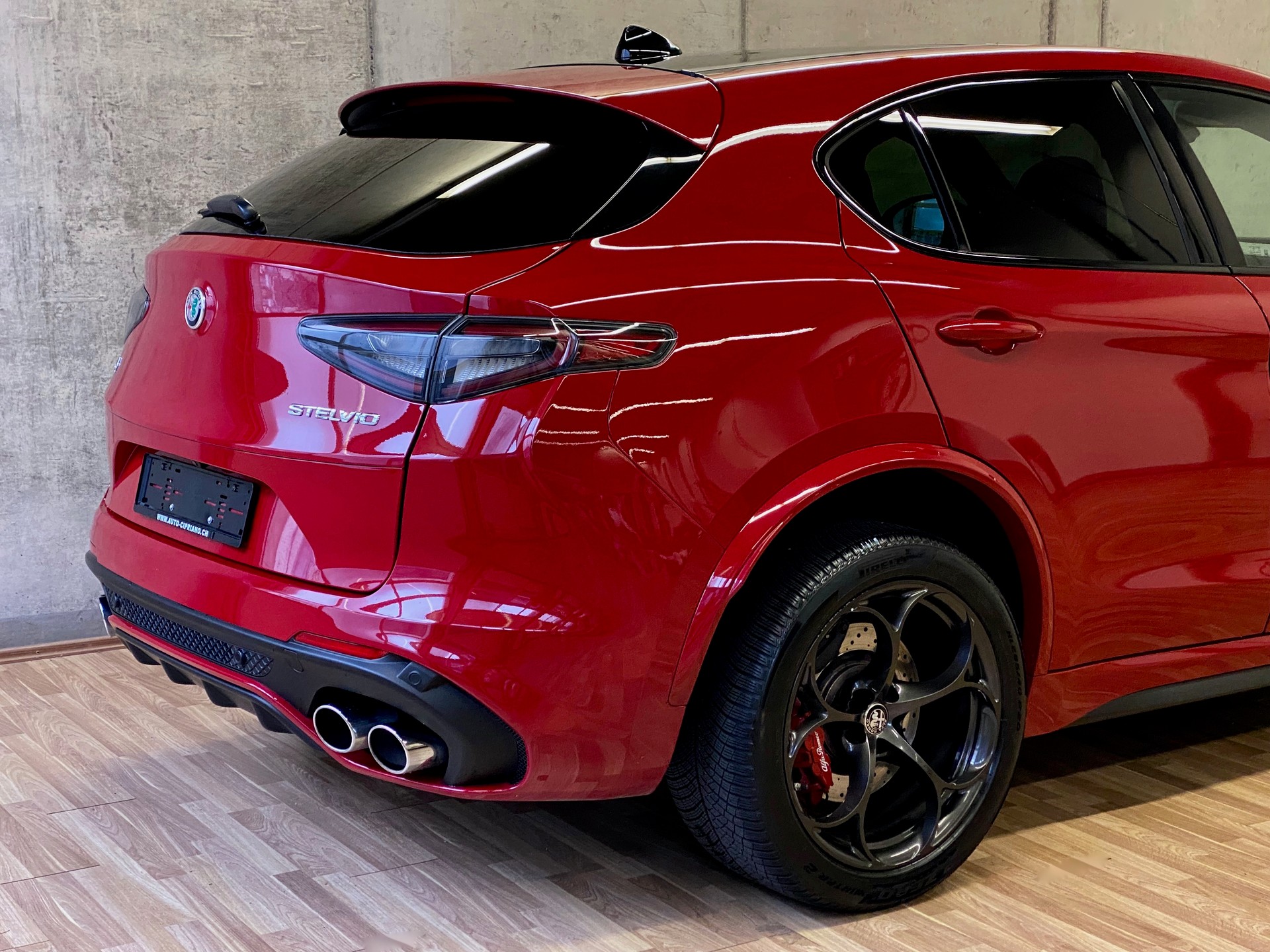 ALFA ROMEO Stelvio 2.9 V6*Quadrifoglio*Q4*Swiss*Sky*-image-26