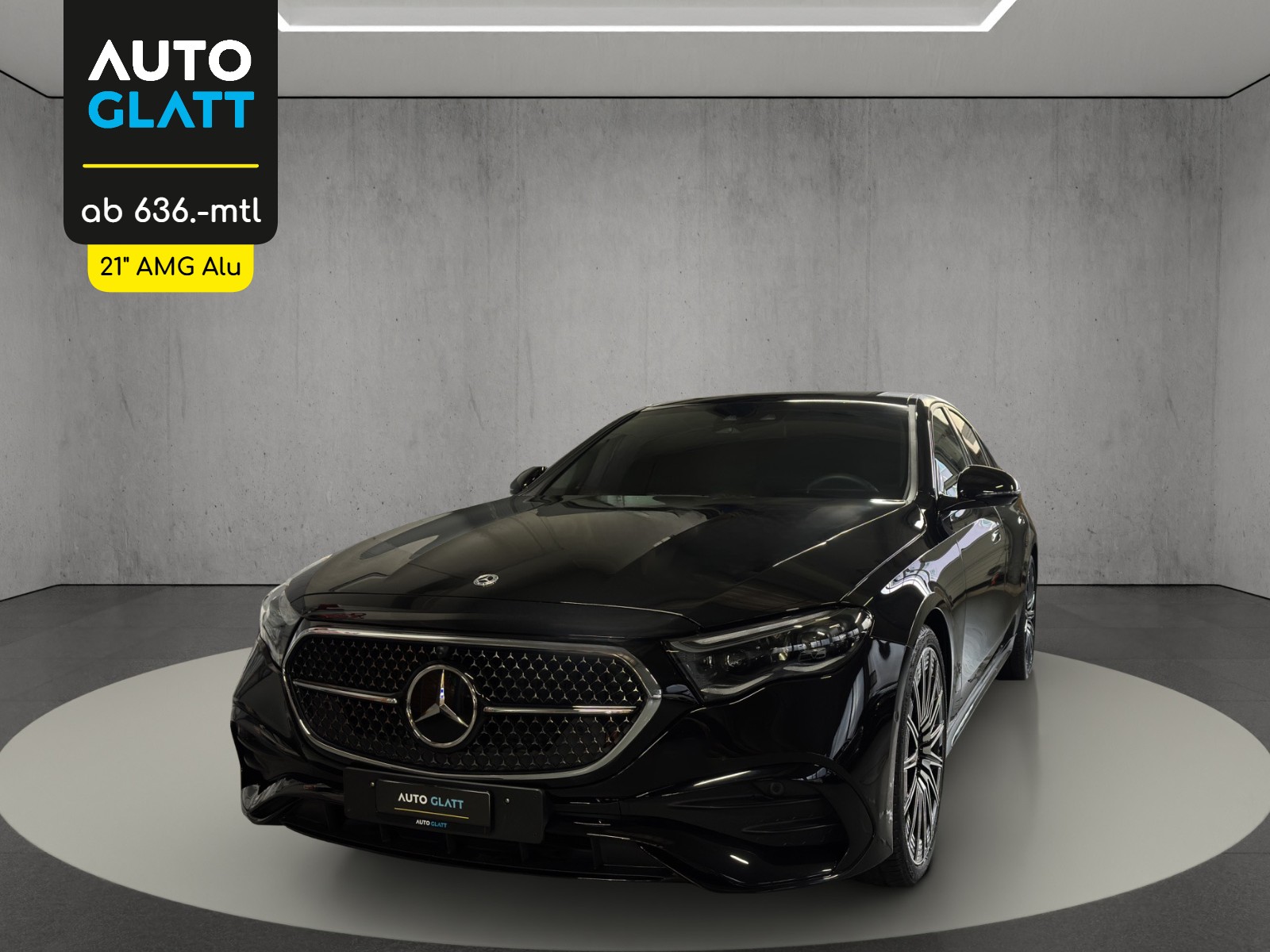 MERCEDES-BENZ E 200 9G-Tronic AMG Line "Night Star-21" Aluräder-AHK-360°Kam."-image-0
