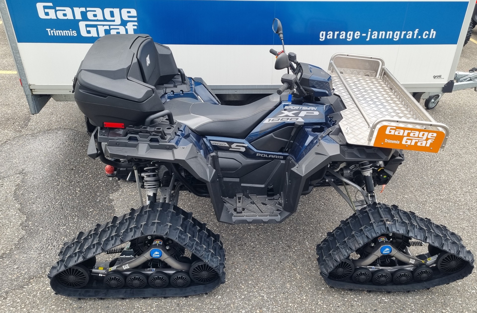 POLARIS Ab MFK mit Raupenkit und Räder L7e Kleinmotorfahrzeug-image-10