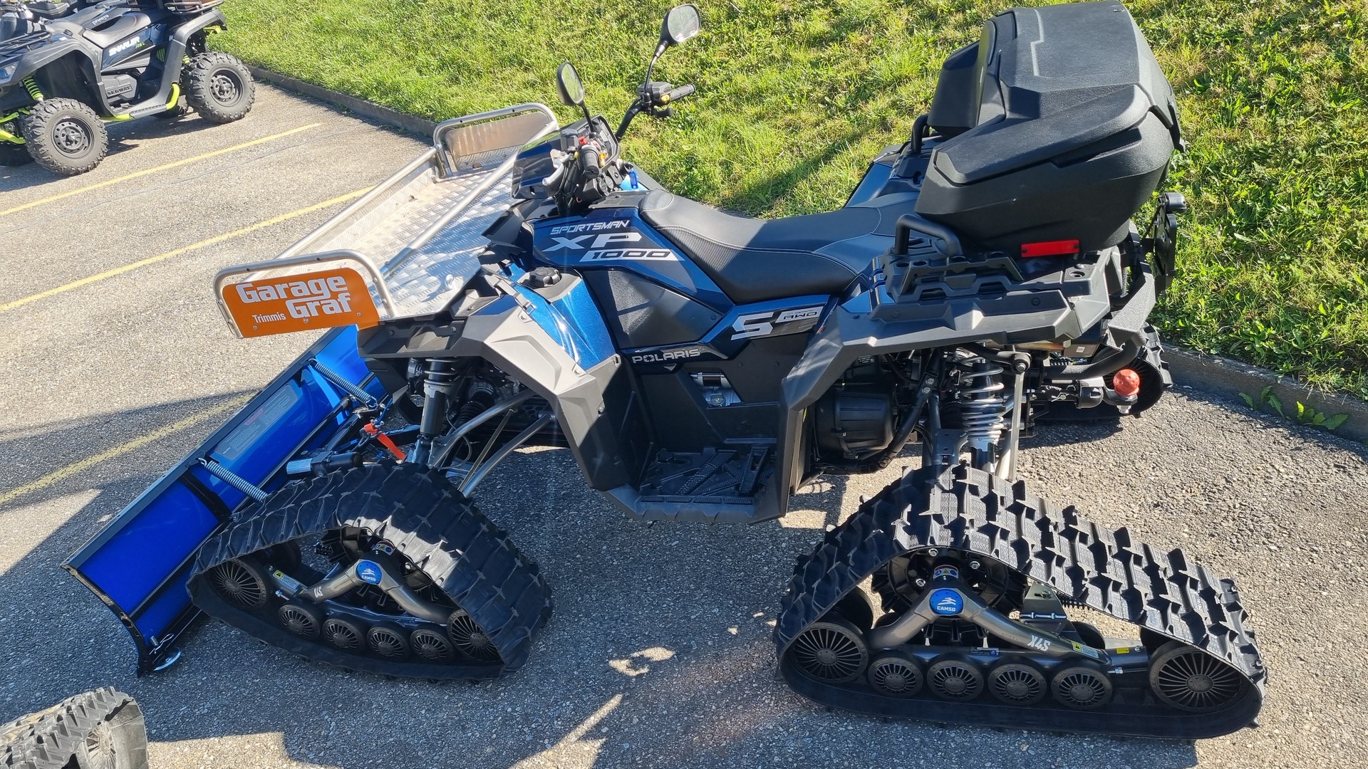 POLARIS Ab MFK mit Raupenkit und Räder L7e Kleinmotorfahrzeug-image-2