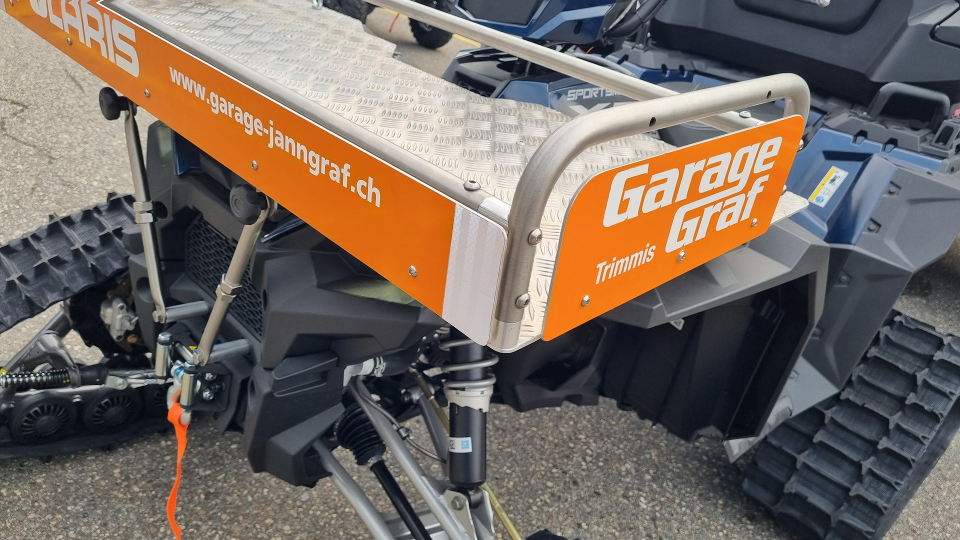 POLARIS Ab MFK mit Raupenkit und Räder L7e Kleinmotorfahrzeug-image-5