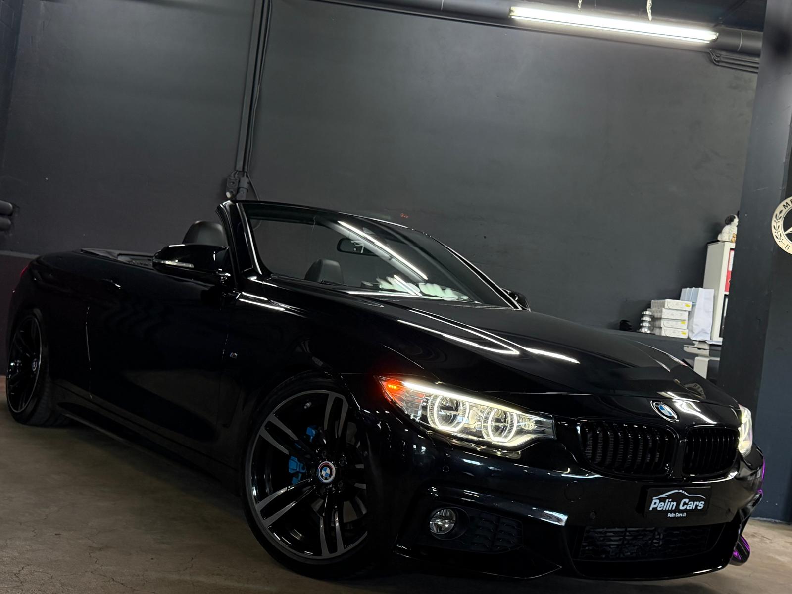 BMW 428i Cabriolet M-Paket All Black Performance Steptronic 2Jahre Garantie-image-4