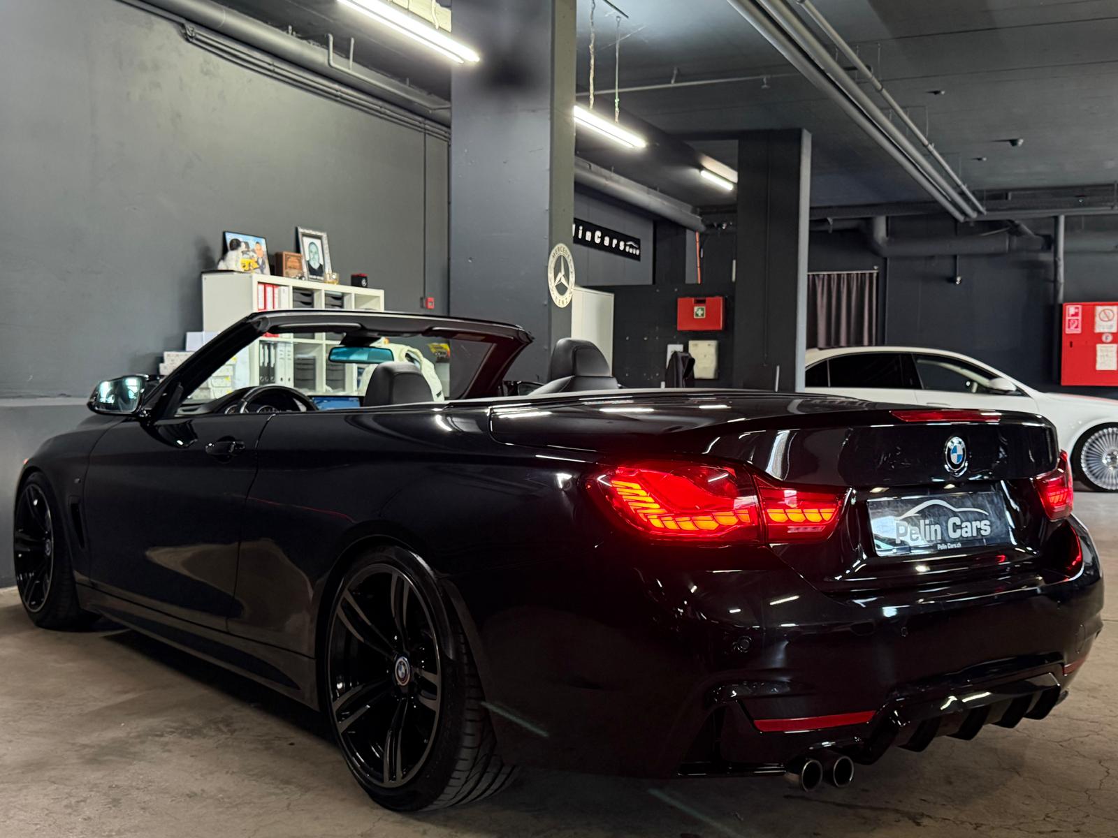 BMW 428i Cabriolet M-Paket All Black Performance Steptronic 2Jahre Garantie-image-7