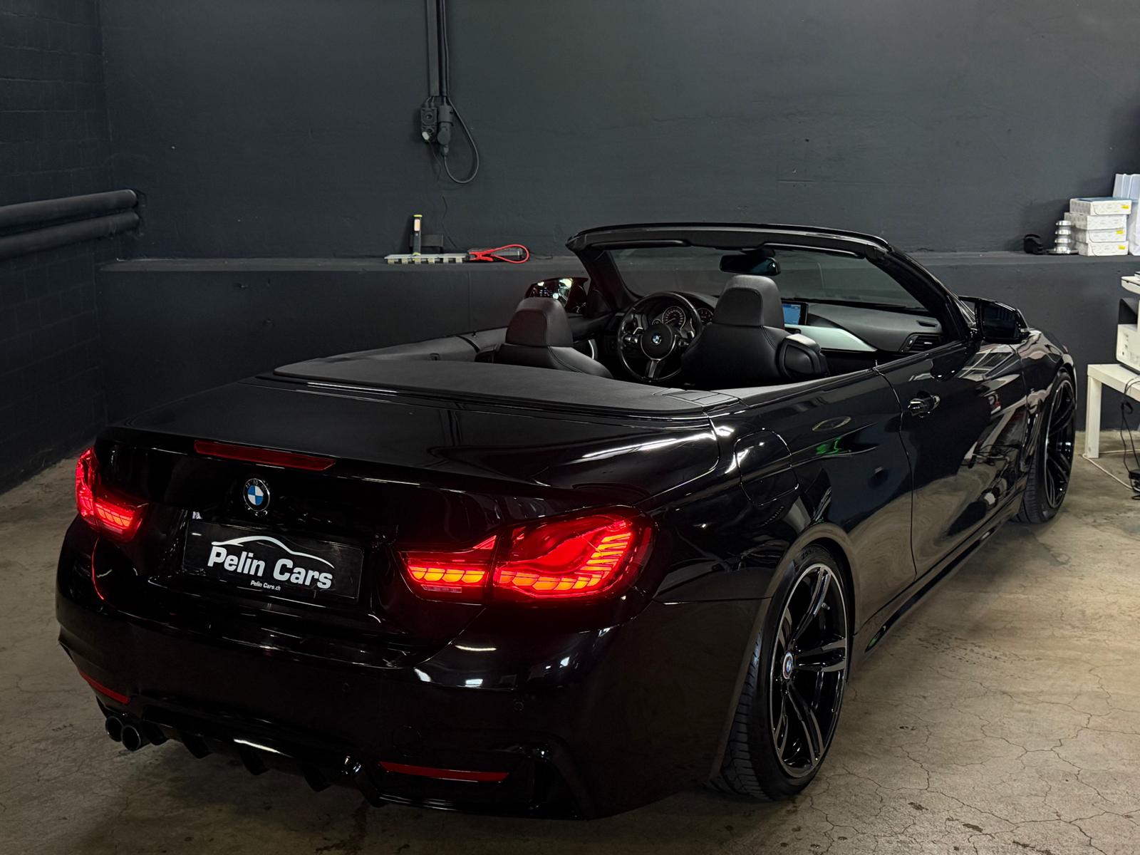 BMW 428i Cabriolet M-Paket All Black Performance Steptronic 2Jahre Garantie-image-5