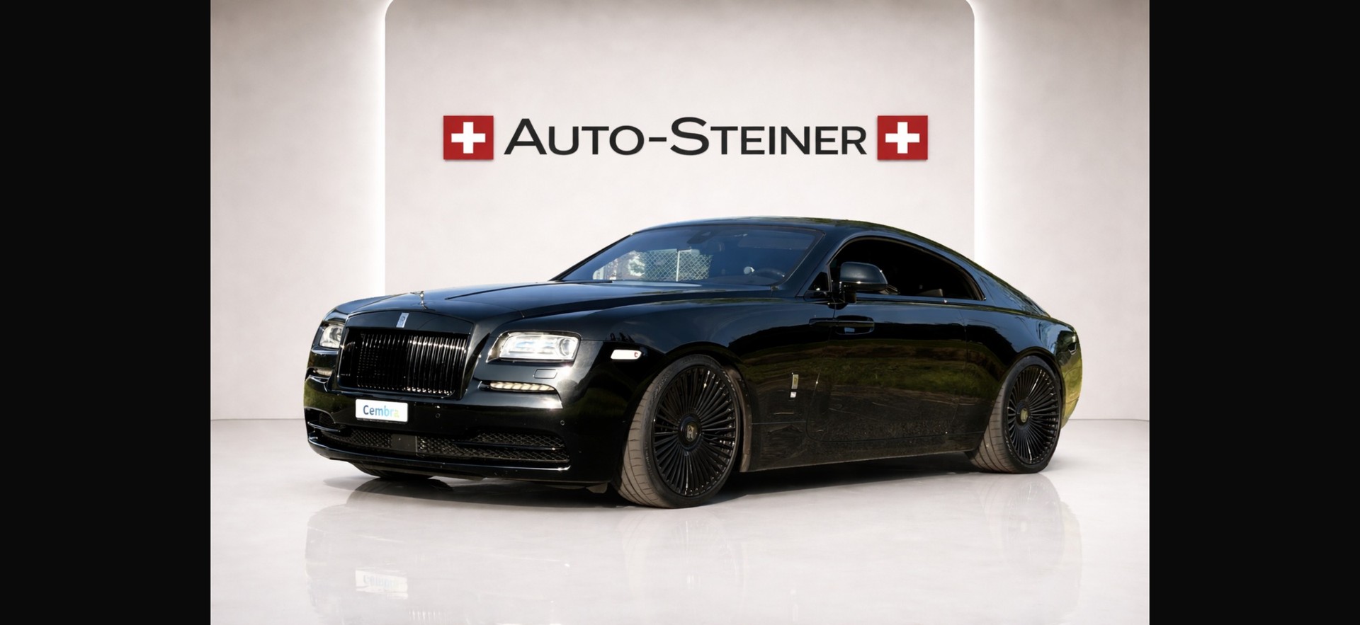 ROLLS-ROYCE "BLACK IS BEAUTY" WRAITH COUPE 6.6 V12 "BLACK BADGE OPTIC" CH WAGEN. AB MFK + AB SERVICE. MIT 632 PS.-image-5
