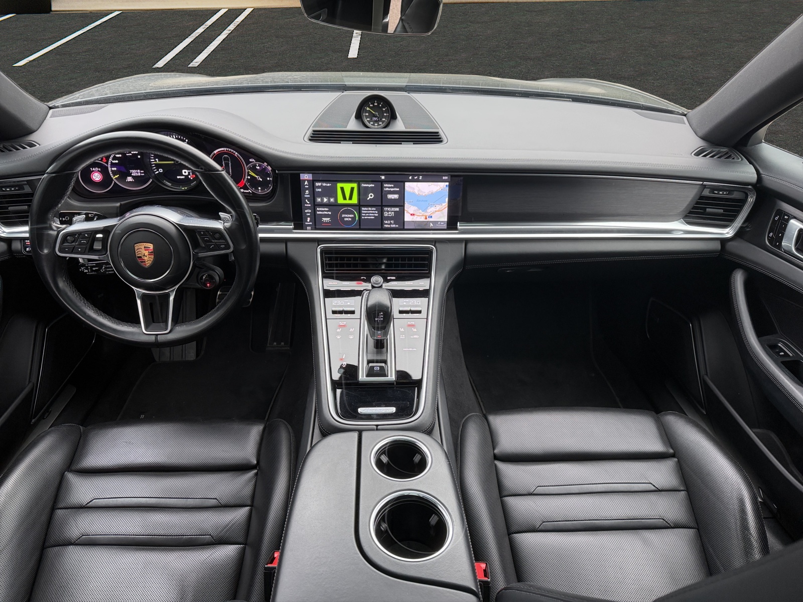 PORSCHE Panamera Sport Turismo 2.9 V6 4 E-Hybrid / CH Auslieferung - Top Ausstattung-image-11