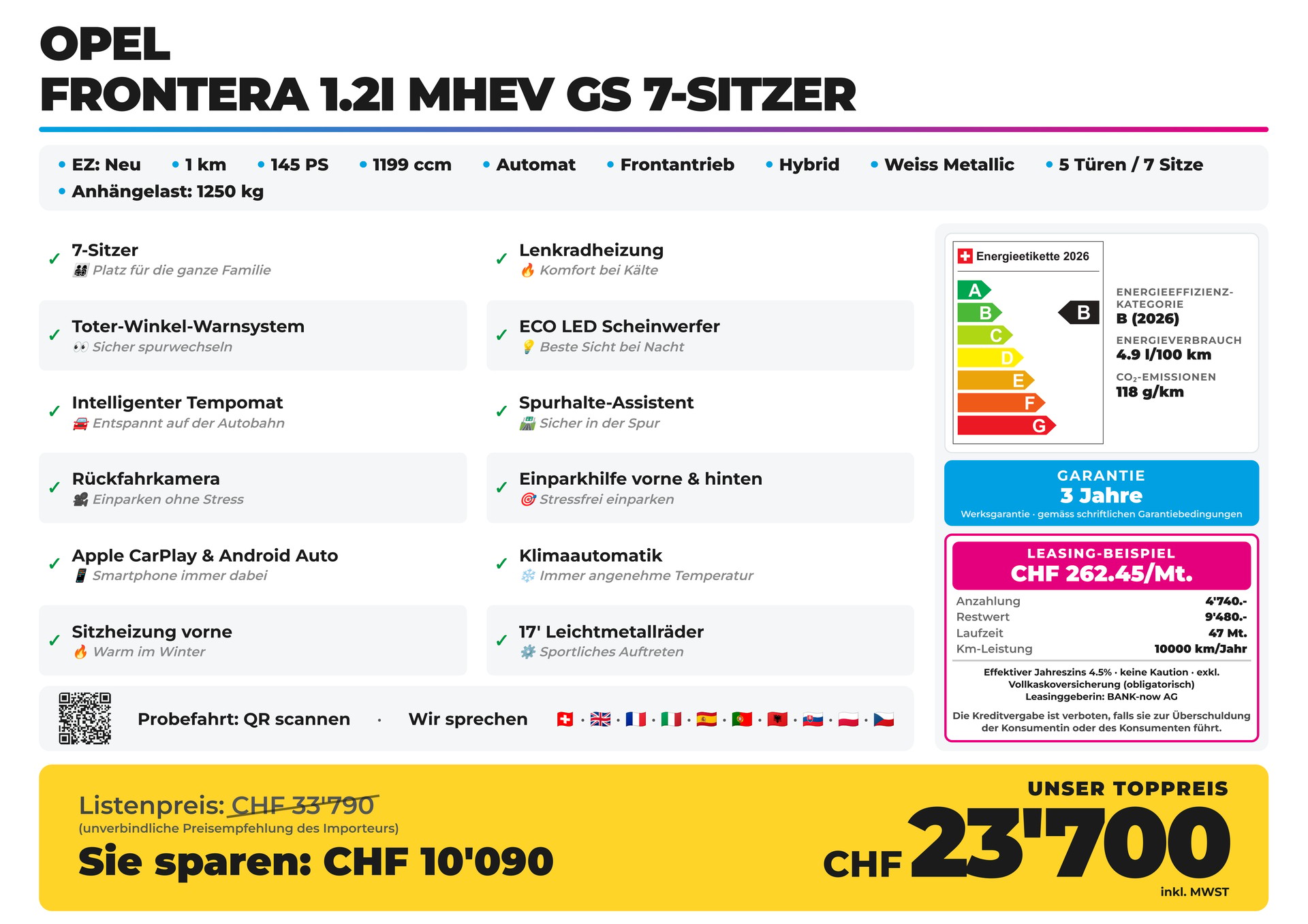 OPEL Frontera 1.2i MHEV GS 7-Sitzer-showroom-element-1