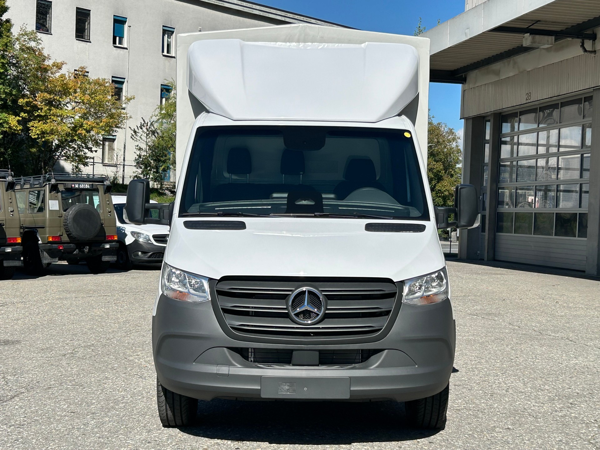 MERCEDES-BENZ Sprinter 317 CDI Standard Blache/Hebebühne-showroom-element-1