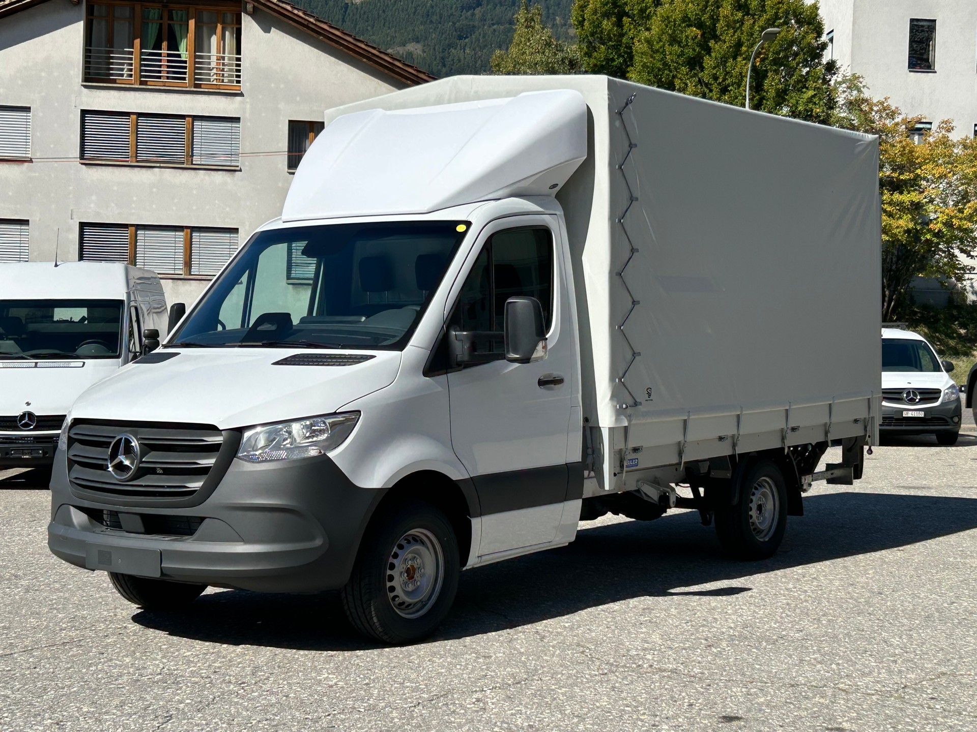 MERCEDES-BENZ Sprinter 317 CDI Standard Blache/Hebebühne-showroom-element-2