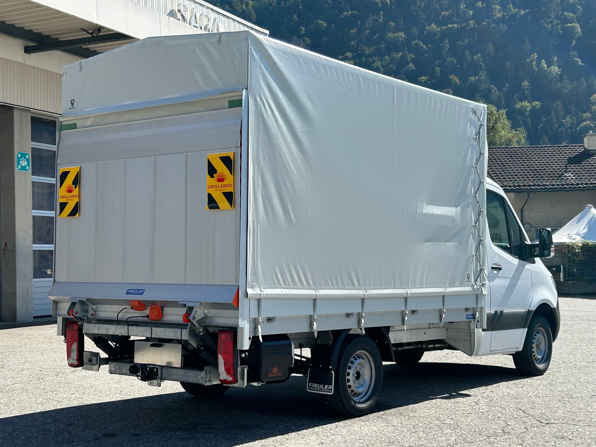 MERCEDES-BENZ Sprinter 317 CDI Standard Blache/Hebebühne-image-9