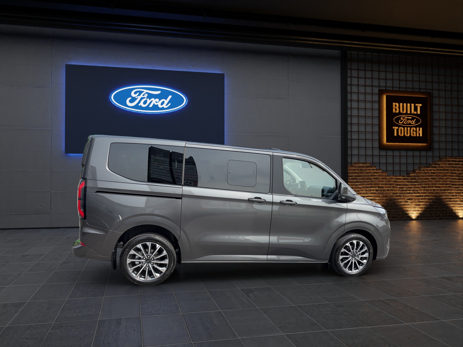 FORD Tourneo Custom Bus 320 L1 2.0 EcoBlue 170 PS Titanium X AUTOMAT 4x4-image-4