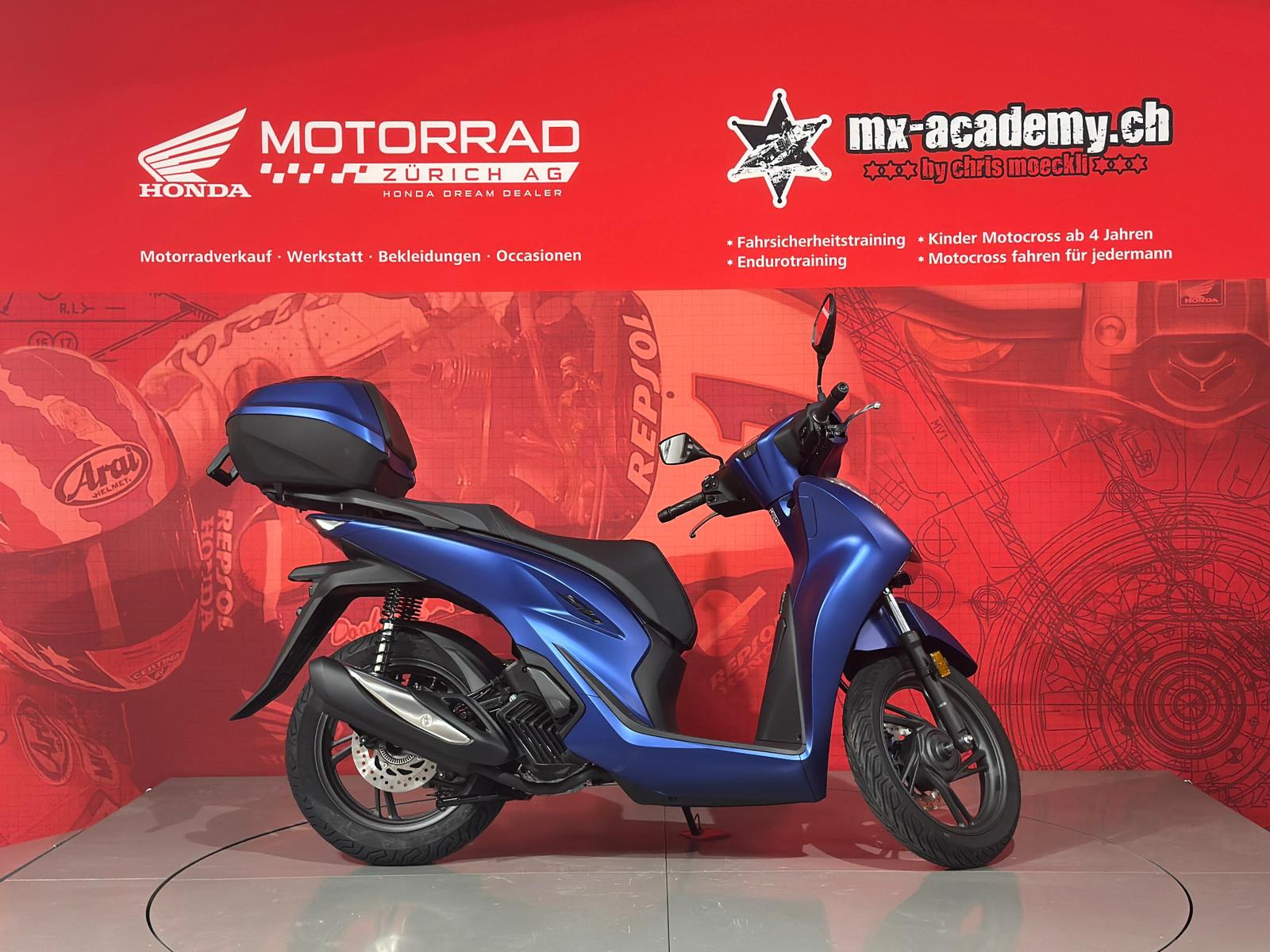 HONDA SH 125**Matte Pearl Pacific Blue*-image-1