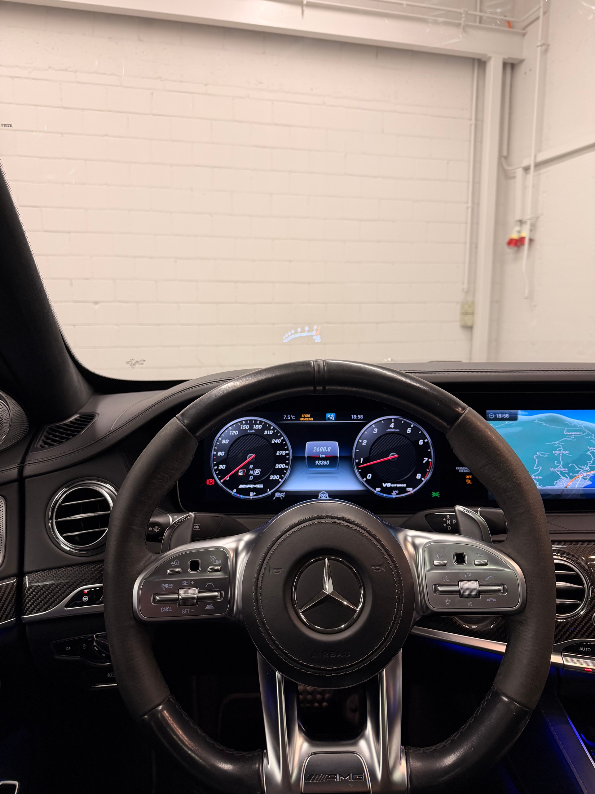 MERCEDES-BENZ S 63 AMG L 4Matic+ 9G-Tronic White Black Performance-image-12
