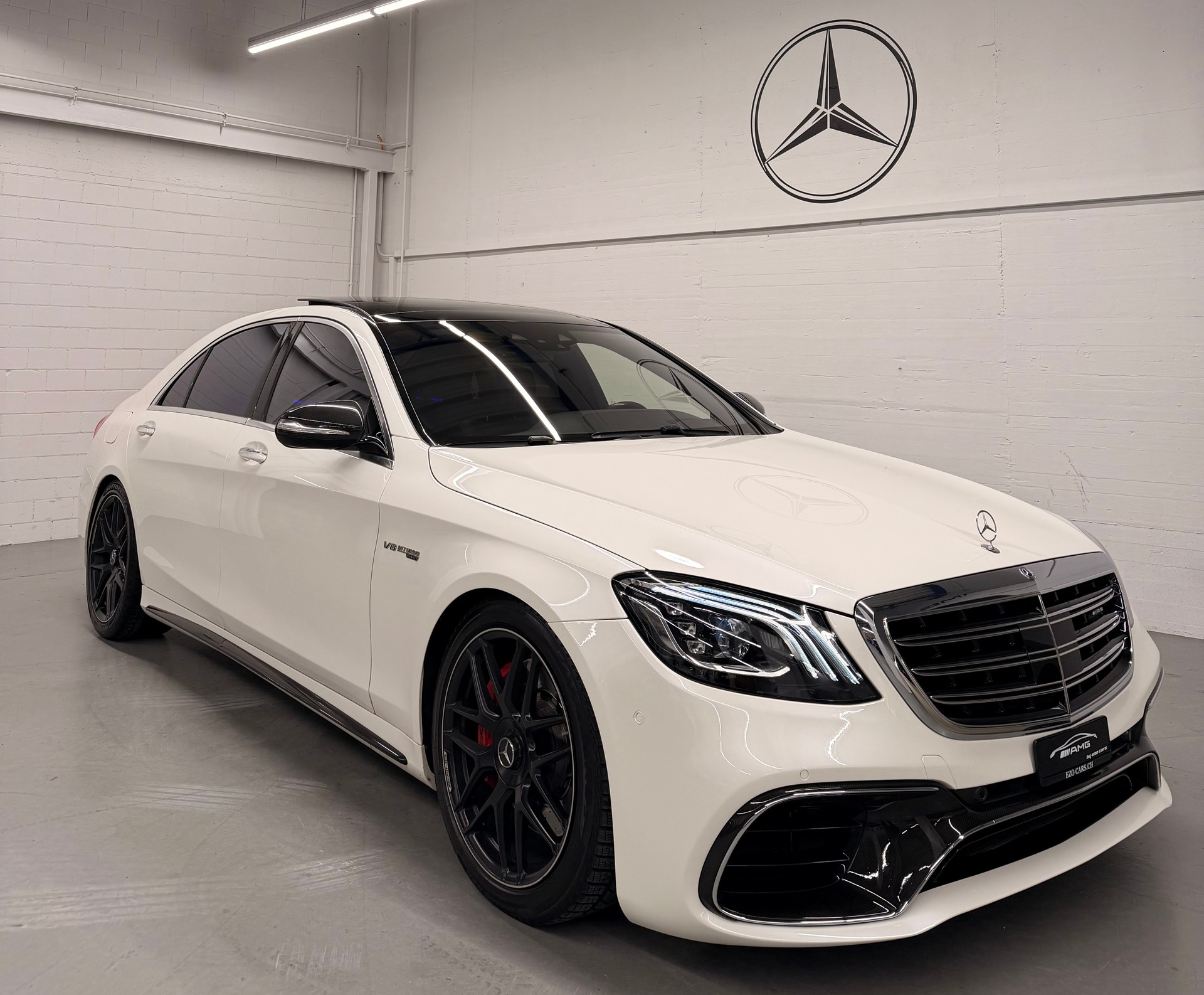 MERCEDES-BENZ S 63 AMG L 4Matic+ 9G-Tronic White Black Performance