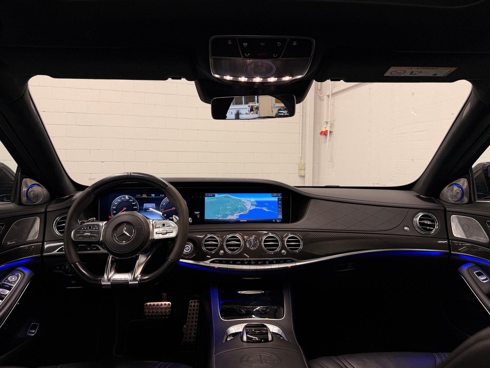 MERCEDES-BENZ S 63 AMG L 4Matic+ 9G-Tronic White Black Performance-image-11