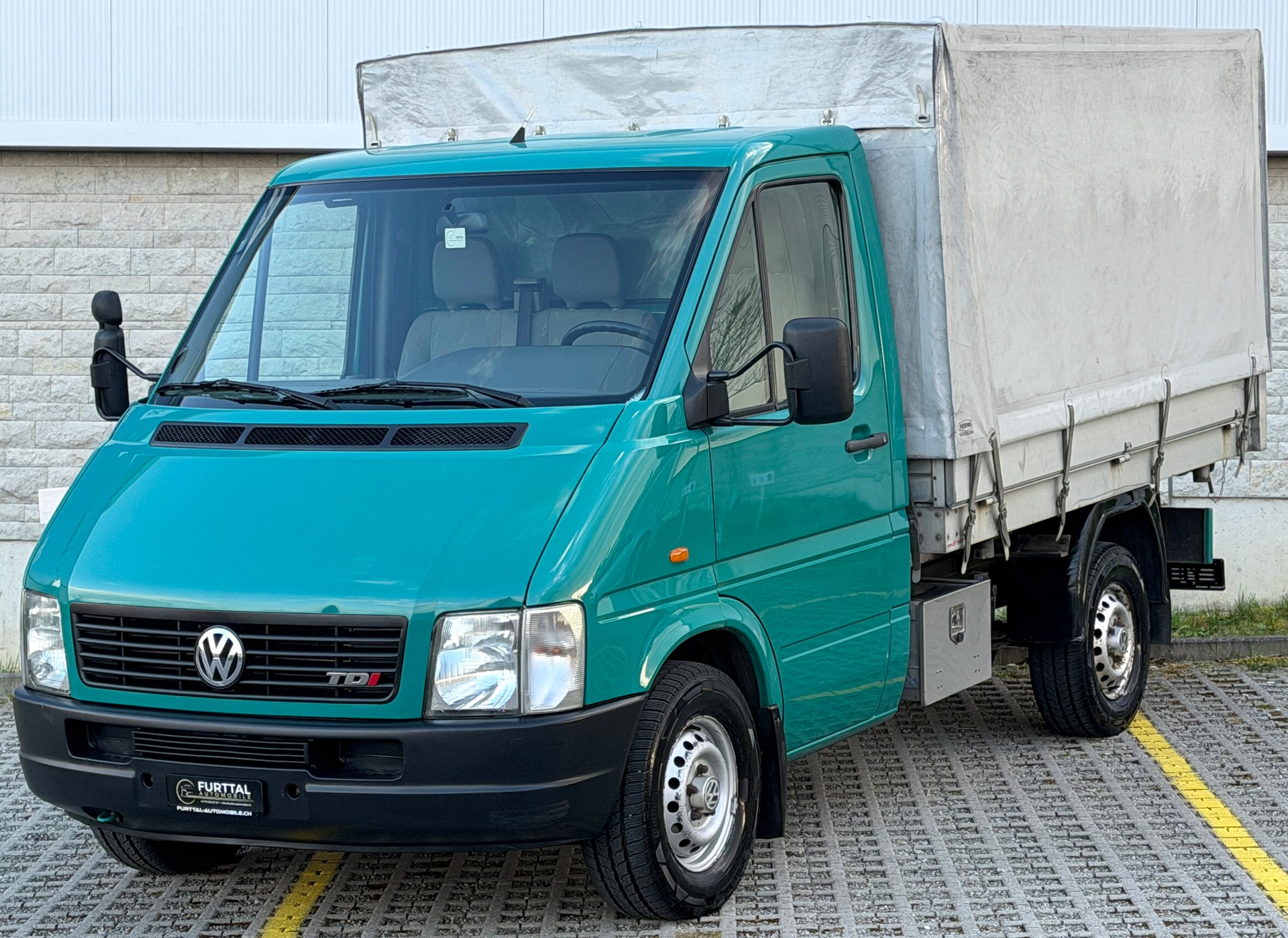 VW LT 35 2.8 TDI KIPPBRÜCKE MIT VERDECK-image-5