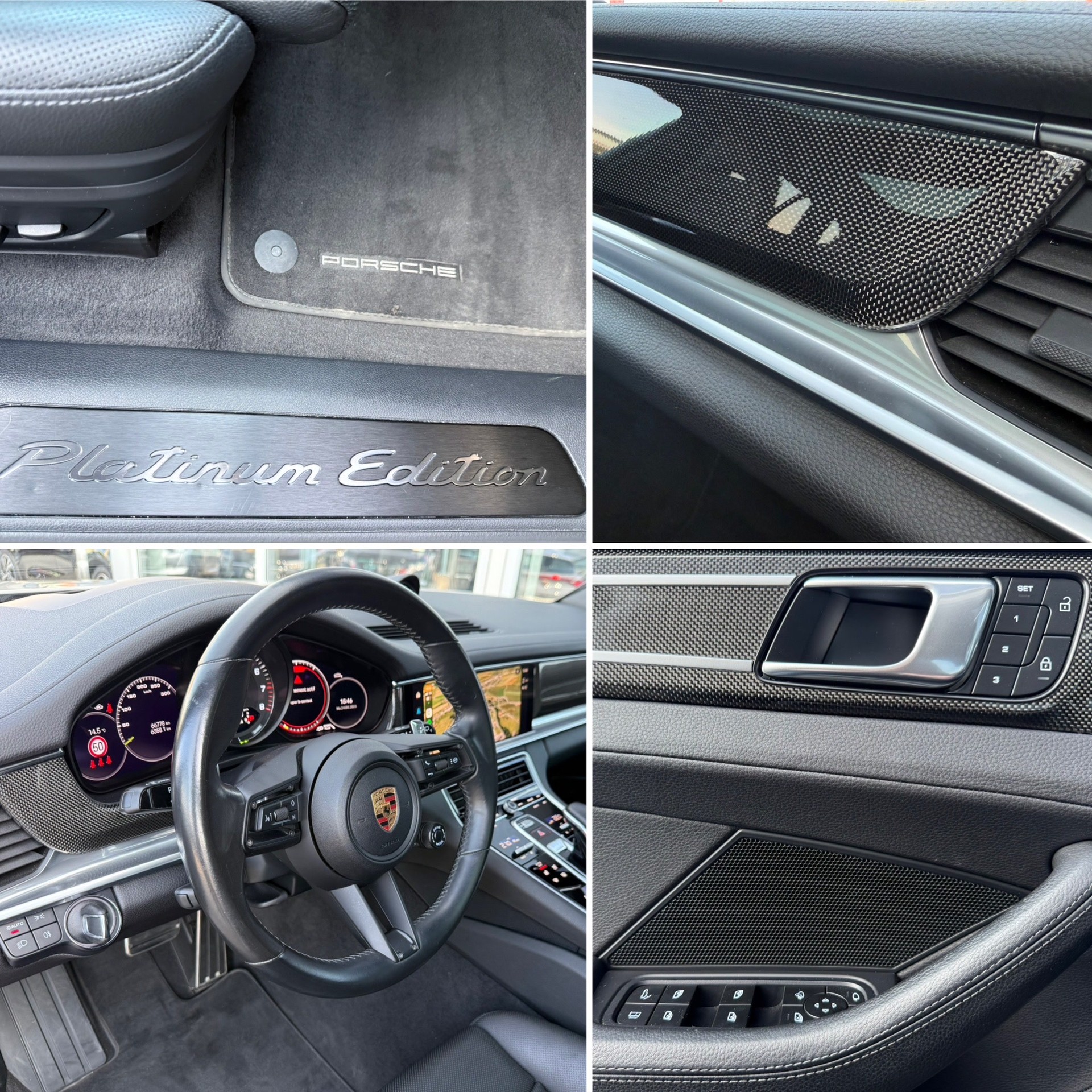 PORSCHE Panamera 4 E-Hybrid Sport Turismo pack black Platinum Edition PDK-image-11