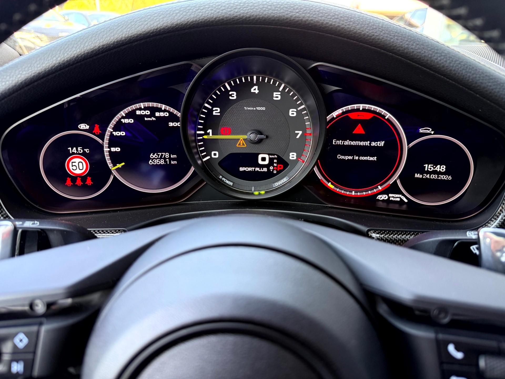 PORSCHE Panamera 4 E-Hybrid Sport Turismo pack black Platinum Edition PDK-image-17