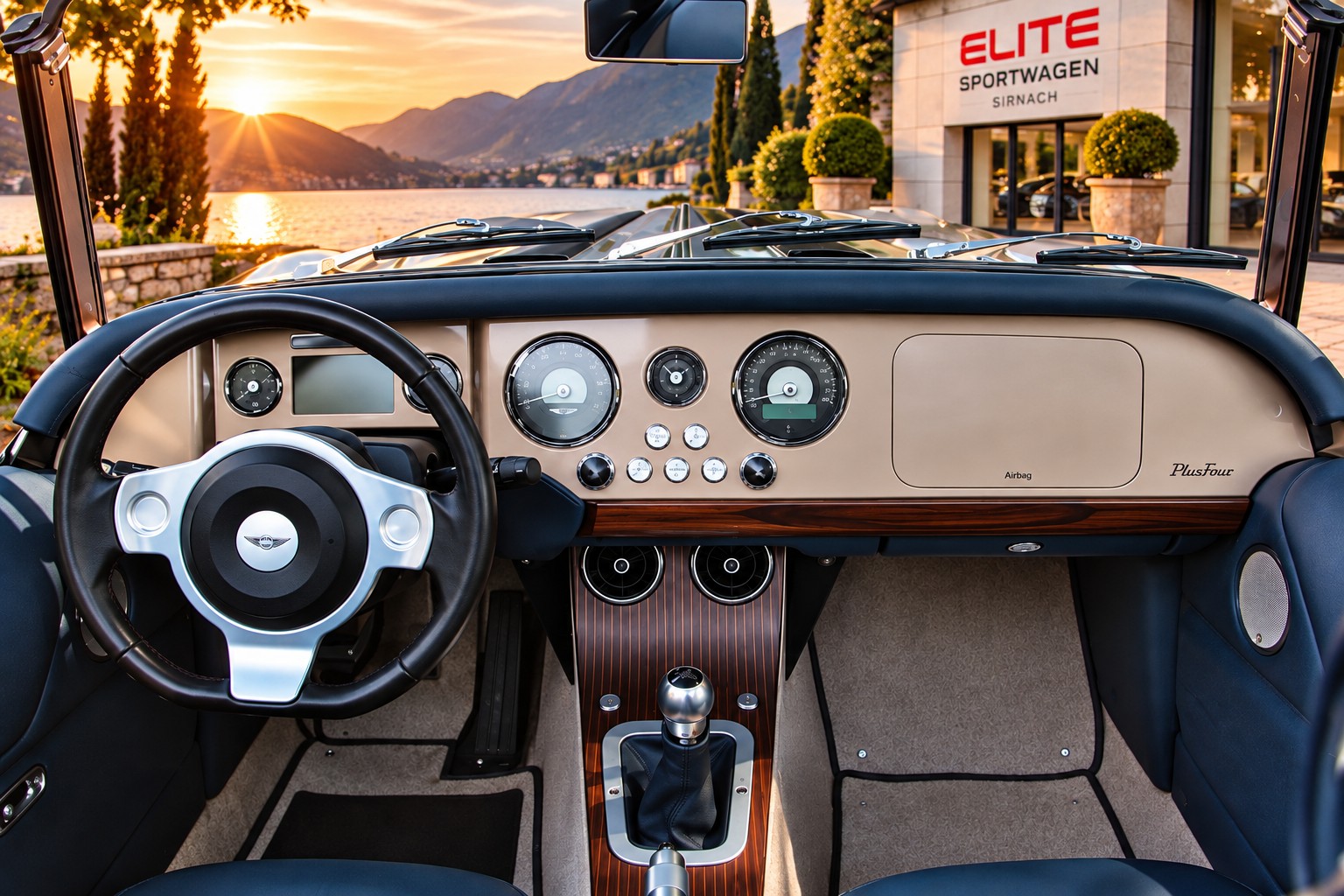 MORGAN Plus Four Bespoke - Schaltgetriebe-showroom-element-2